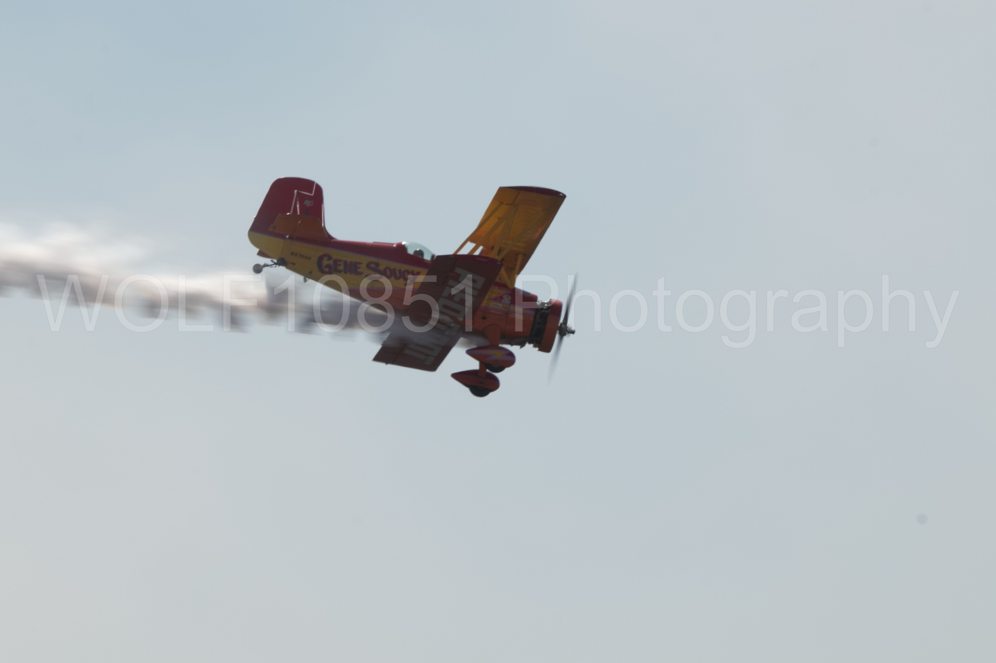 Aviation photography by WOLF10851 featuring California Capital Airshow 2018, Gene Soucy, AG Cat.