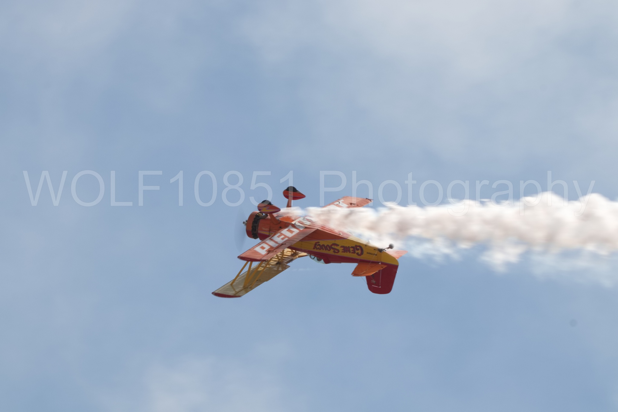 Aviation photography by WOLF10851 featuring California Capital Airshow 2018, Gene Soucy, AG Cat.