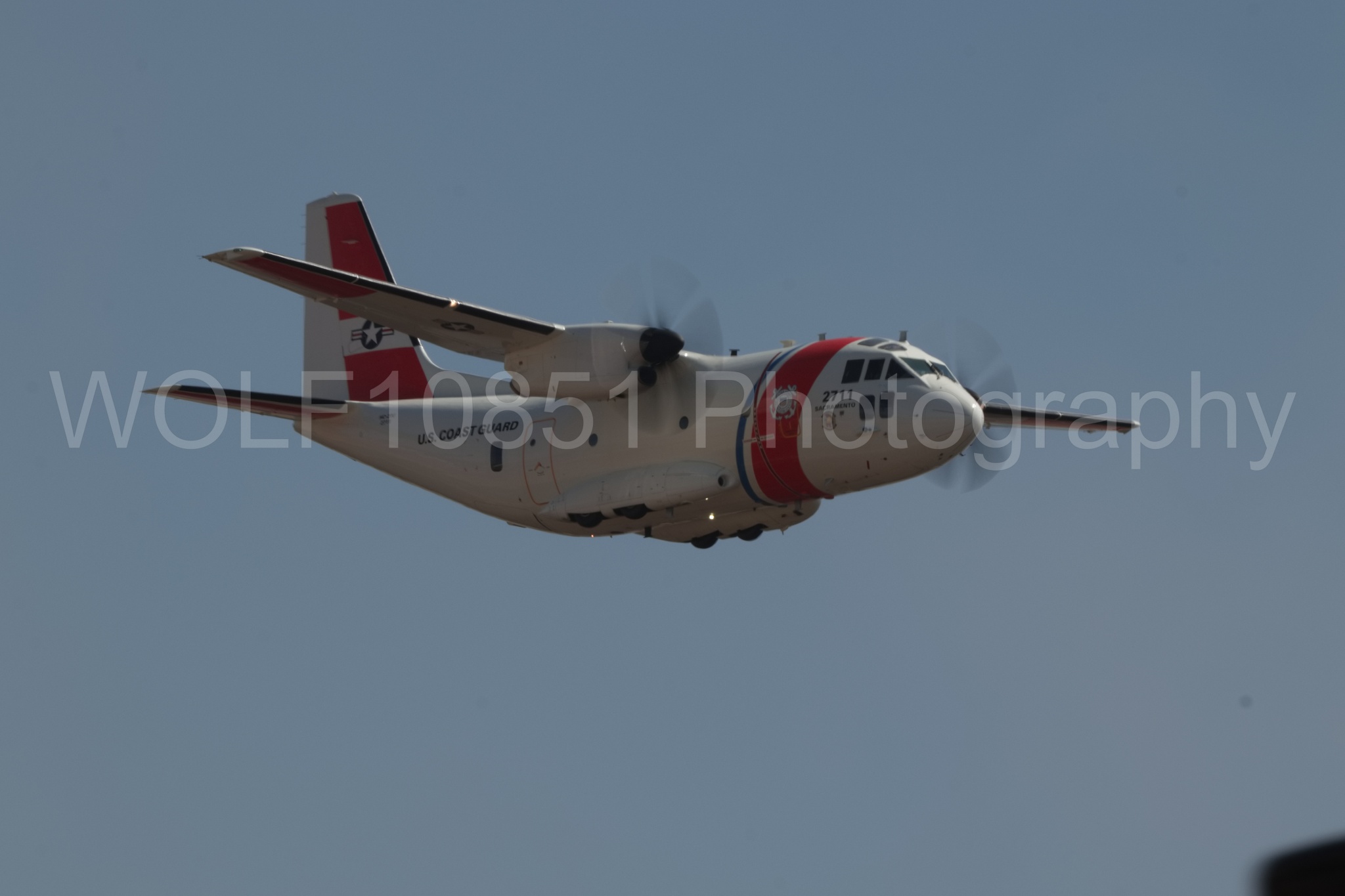 Aviation photography by WOLF10851 featuring USCG, California Capital Airshow 2018, C-27 Spartan.