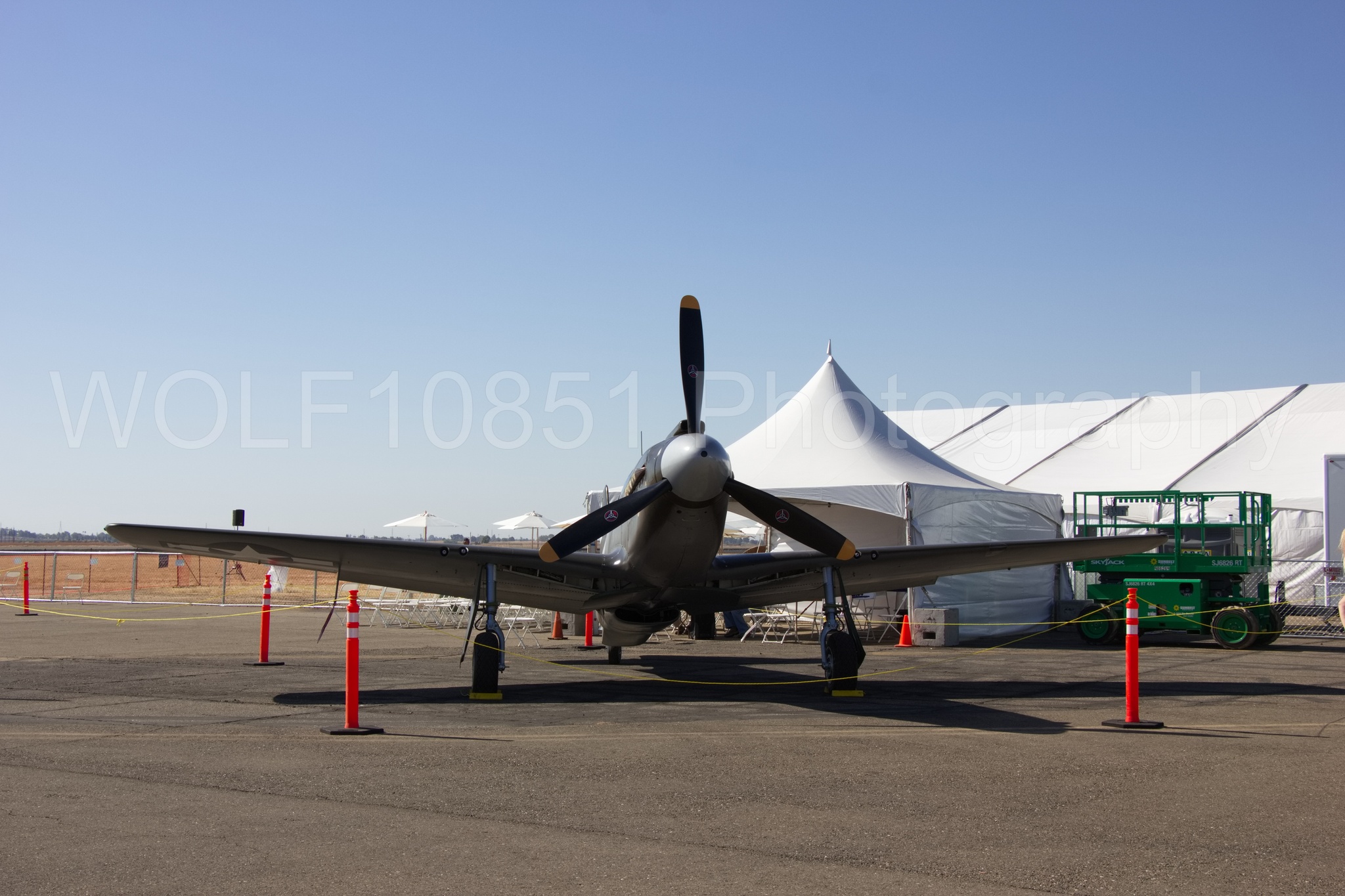 Aviation photography by WOLF10851 featuring Static Display, P-51 Mustang, California Capital Airshow 2018, Mrs Virginia.