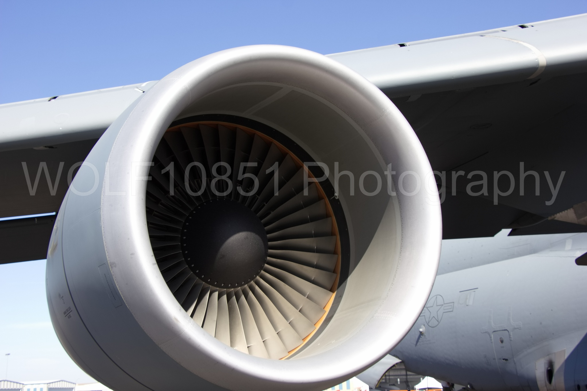 Aviation photography by WOLF10851 featuring Static Display, C-5 Galaxy, California Capital Airshow 2018.