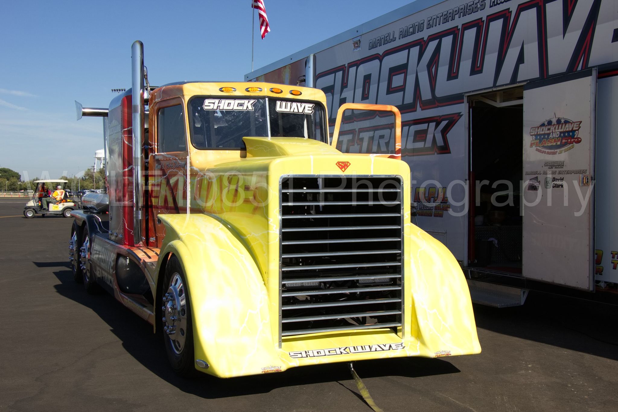 Aviation photography by WOLF10851 featuring Static Display, ShockWave Jet Truck, California Capital Airshow 2018.