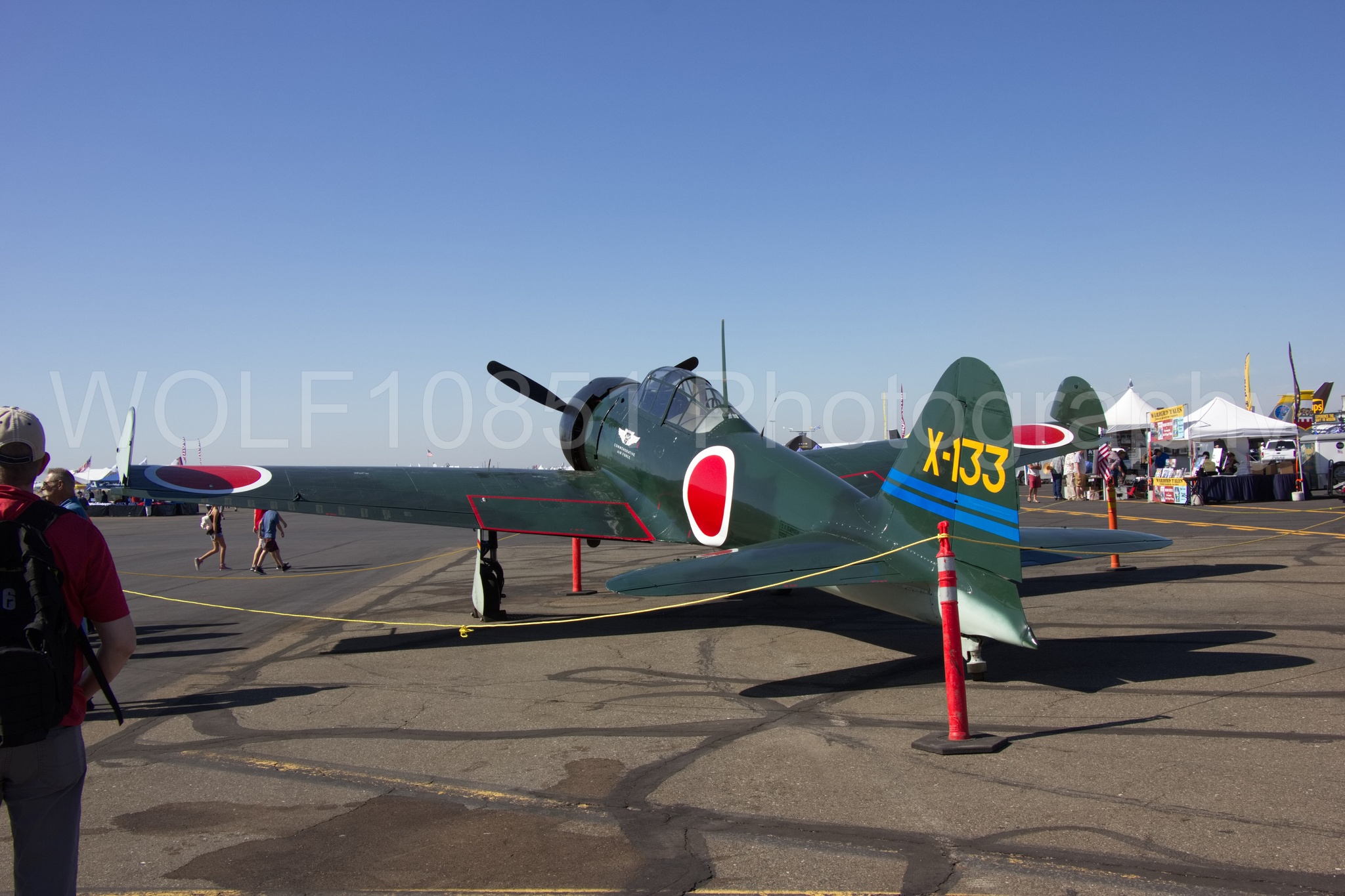 Aviation photography by WOLF10851 featuring Static Display, A-6m Zero, California Capital Airshow 2018.