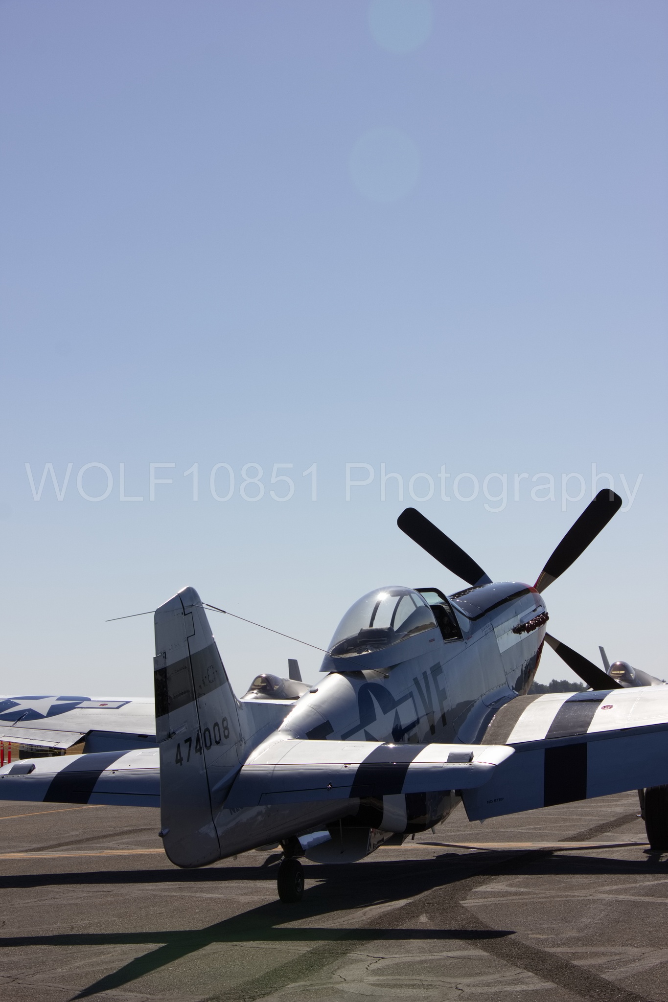 Aviation photography by WOLF10851 featuring Static Display, P-51 Mustang, Comfortably Numb, California Capital Airshow 2018.