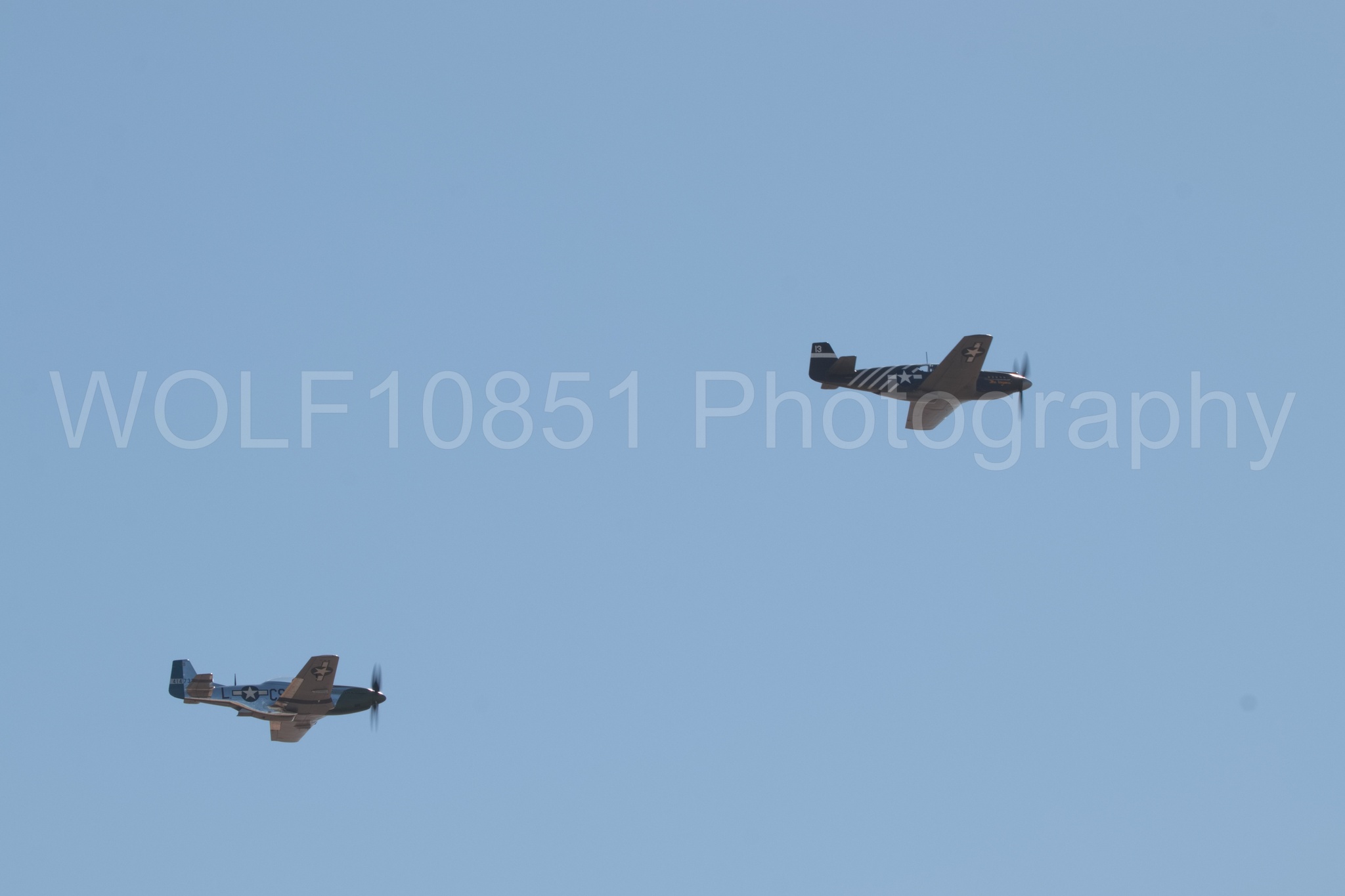 Aviation photography by WOLF10851 featuring P-51 Mustang, Daddy's Girl, California Capital Airshow 2018, Mrs Virginia.
