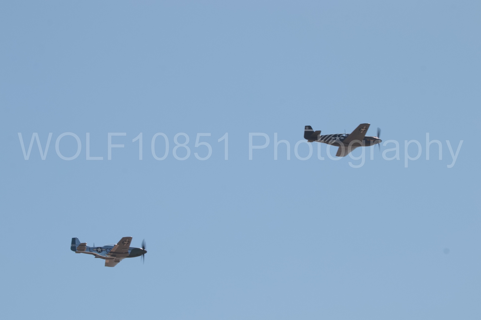 Aviation photography by WOLF10851 featuring P-51 Mustang, Daddy's Girl, California Capital Airshow 2018, Mrs Virginia.
