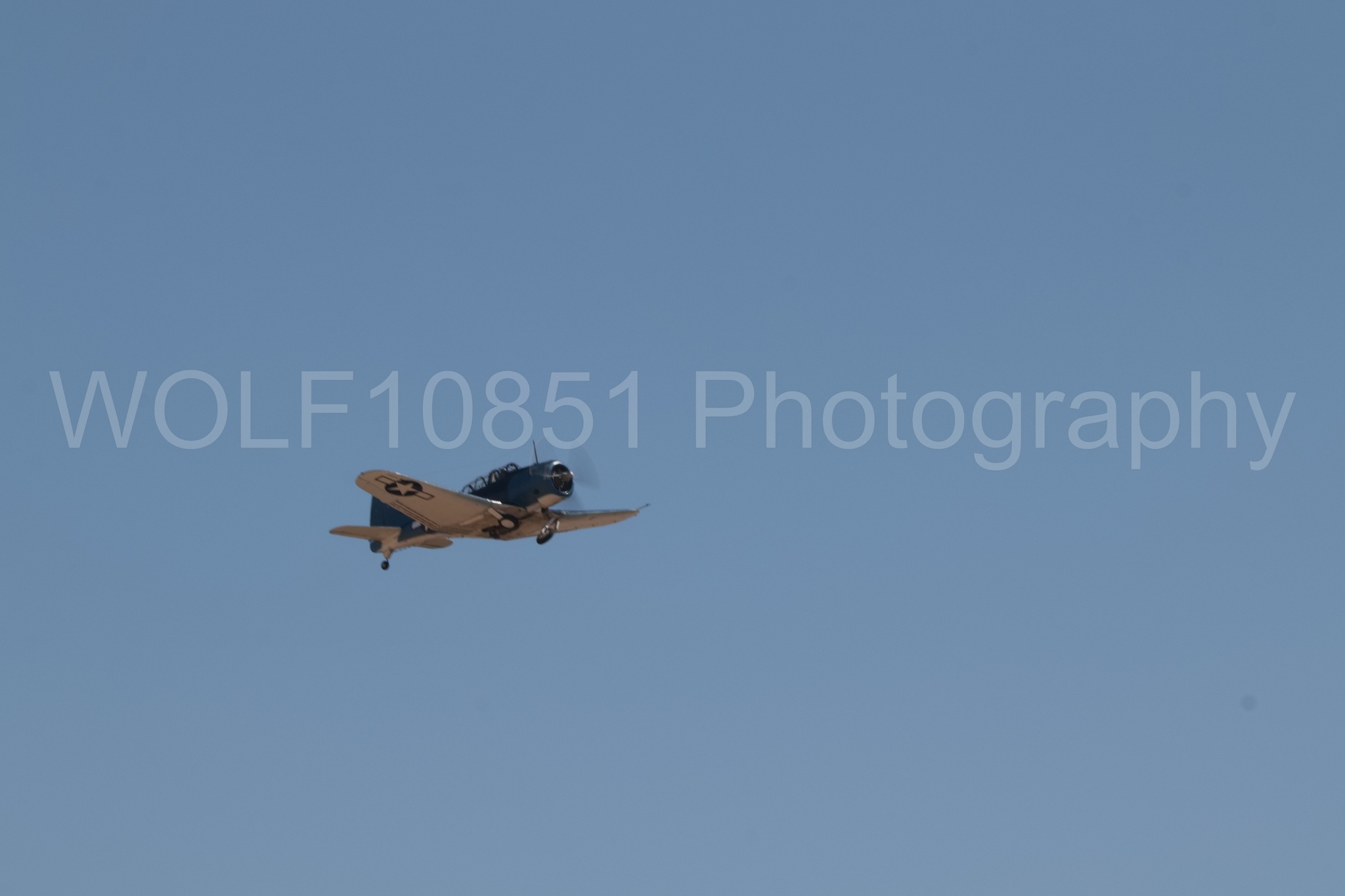 Aviation photography by WOLF10851 featuring Douglas SBD-5 Dauntless, California Capital Airshow 2018.