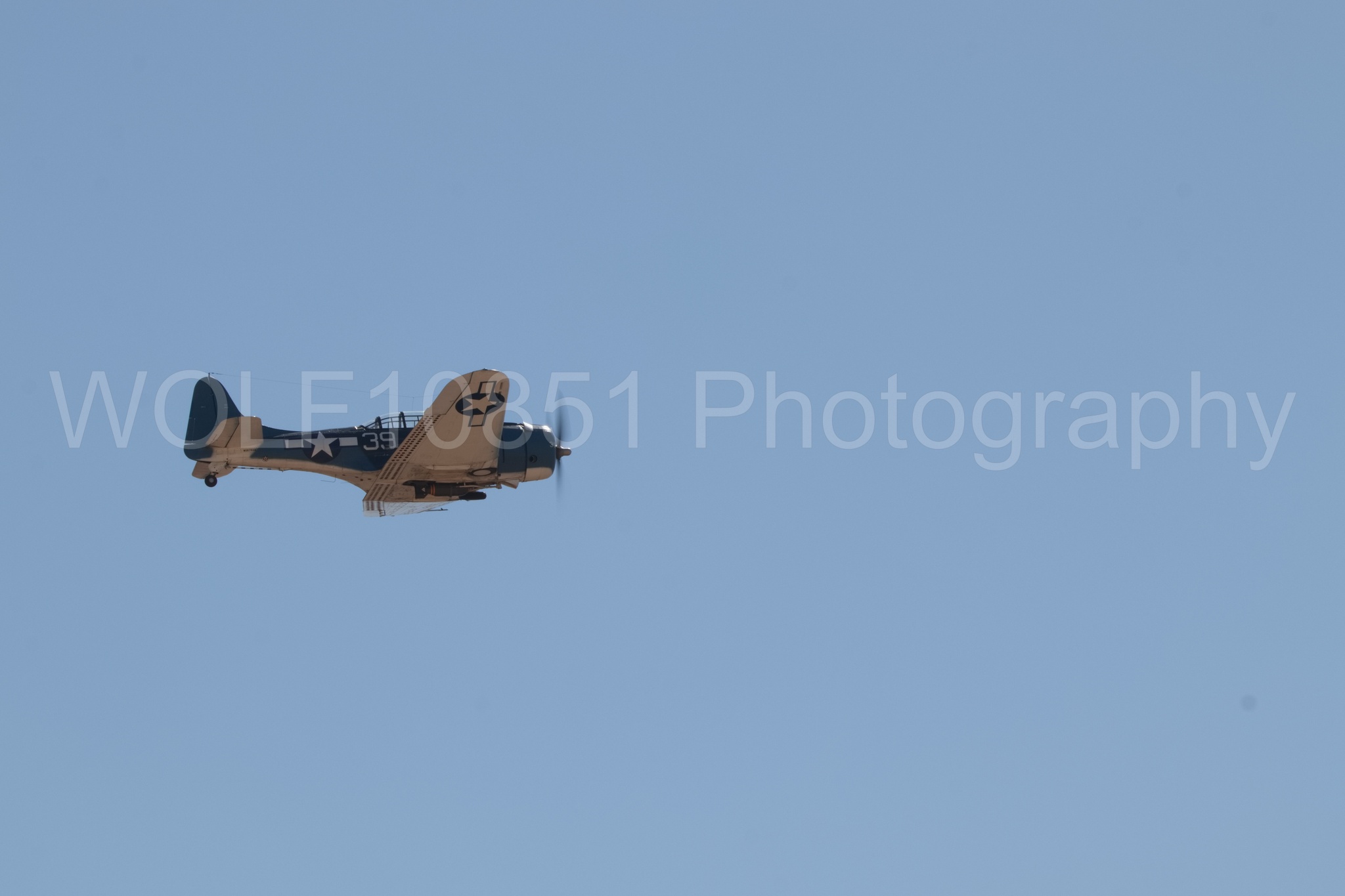 Aviation photography by WOLF10851 featuring Douglas SBD-5 Dauntless, California Capital Airshow 2018.