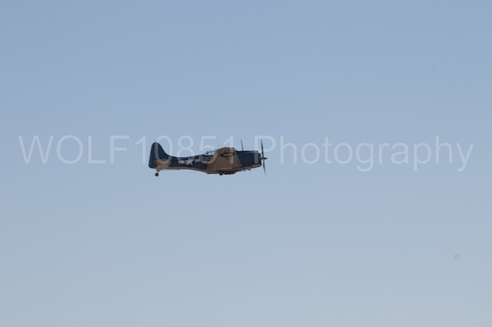 Aviation photography by WOLF10851 featuring Douglas SBD-5 Dauntless, California Capital Airshow 2018.