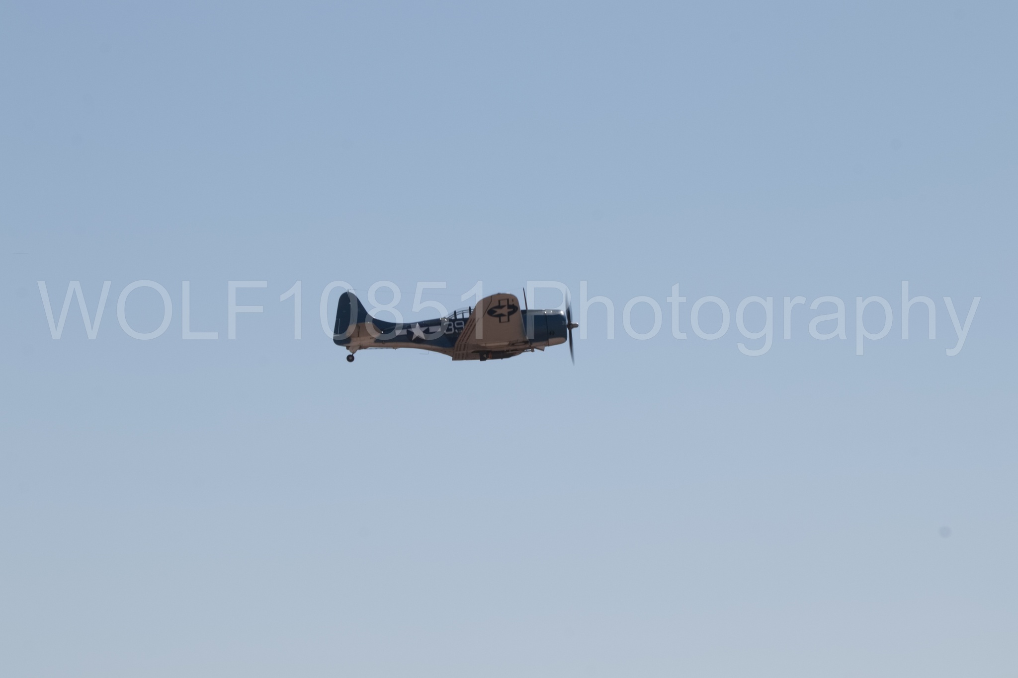 Aviation photography by WOLF10851 featuring Douglas SBD-5 Dauntless, California Capital Airshow 2018.