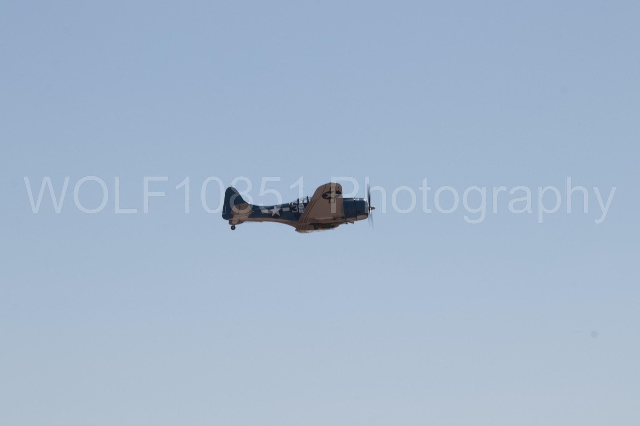 Aviation photography by WOLF10851 featuring Douglas SBD-5 Dauntless, California Capital Airshow 2018.