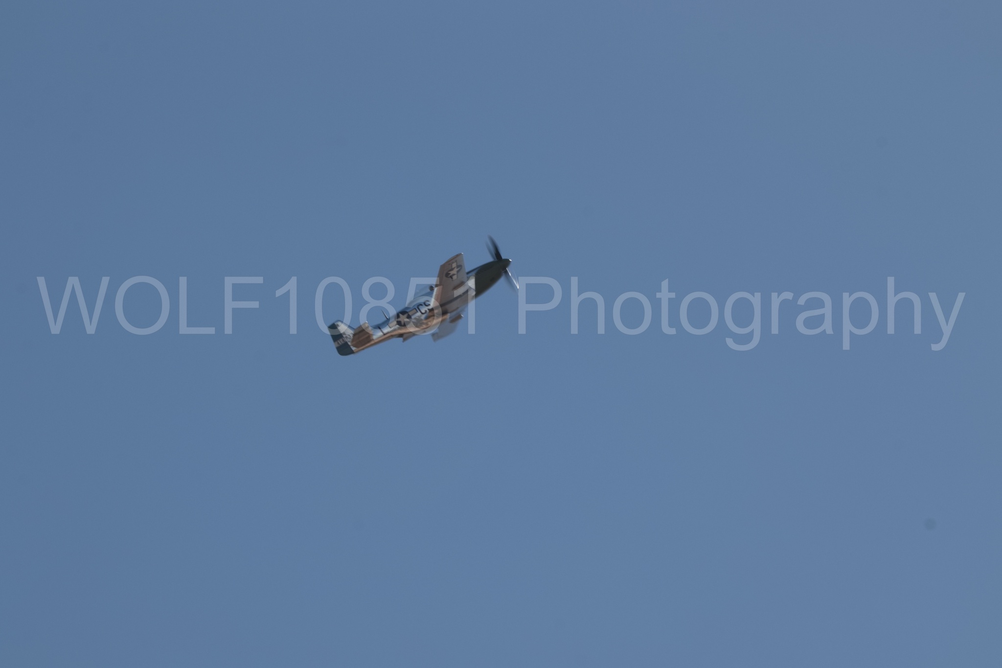 Aviation photography by WOLF10851 featuring P-51 Mustang, Daddy's Girl, California Capital Airshow 2018.