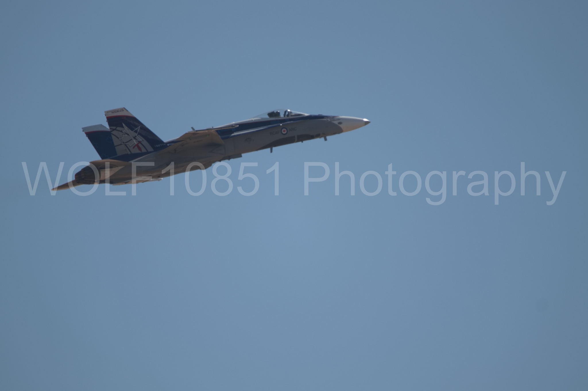 Aviation photography by WOLF10851 featuring Royal Canadian Air Force, CF-18, California Capital Airshow 2018.