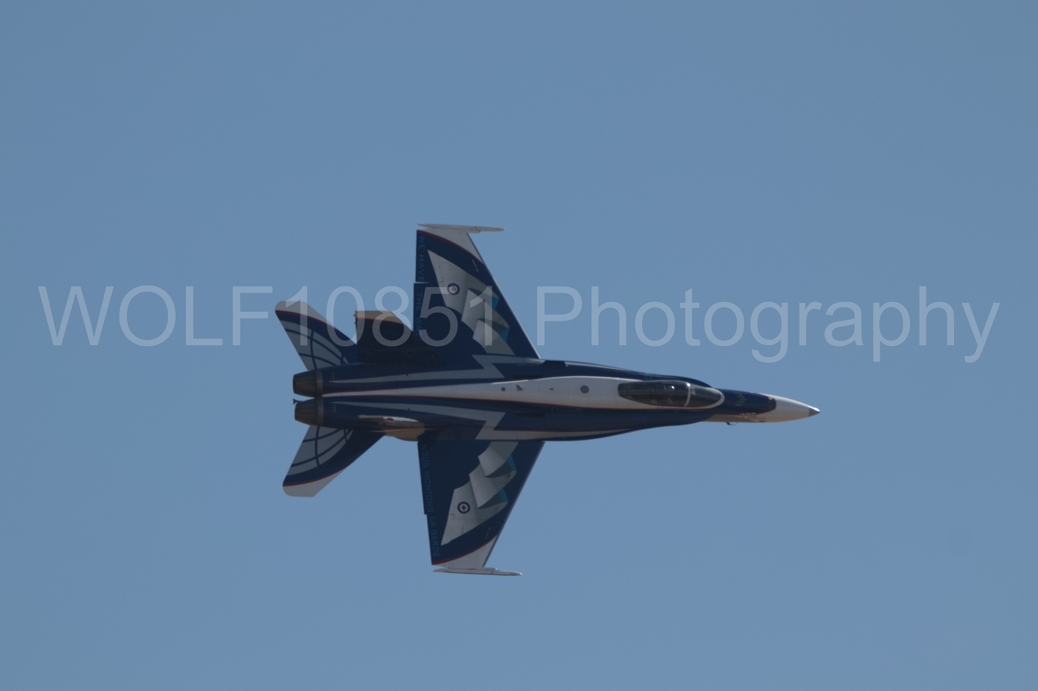 Aviation photography by WOLF10851 featuring Royal Canadian Air Force, CF-18, California Capital Airshow 2018, Rare & Historic.