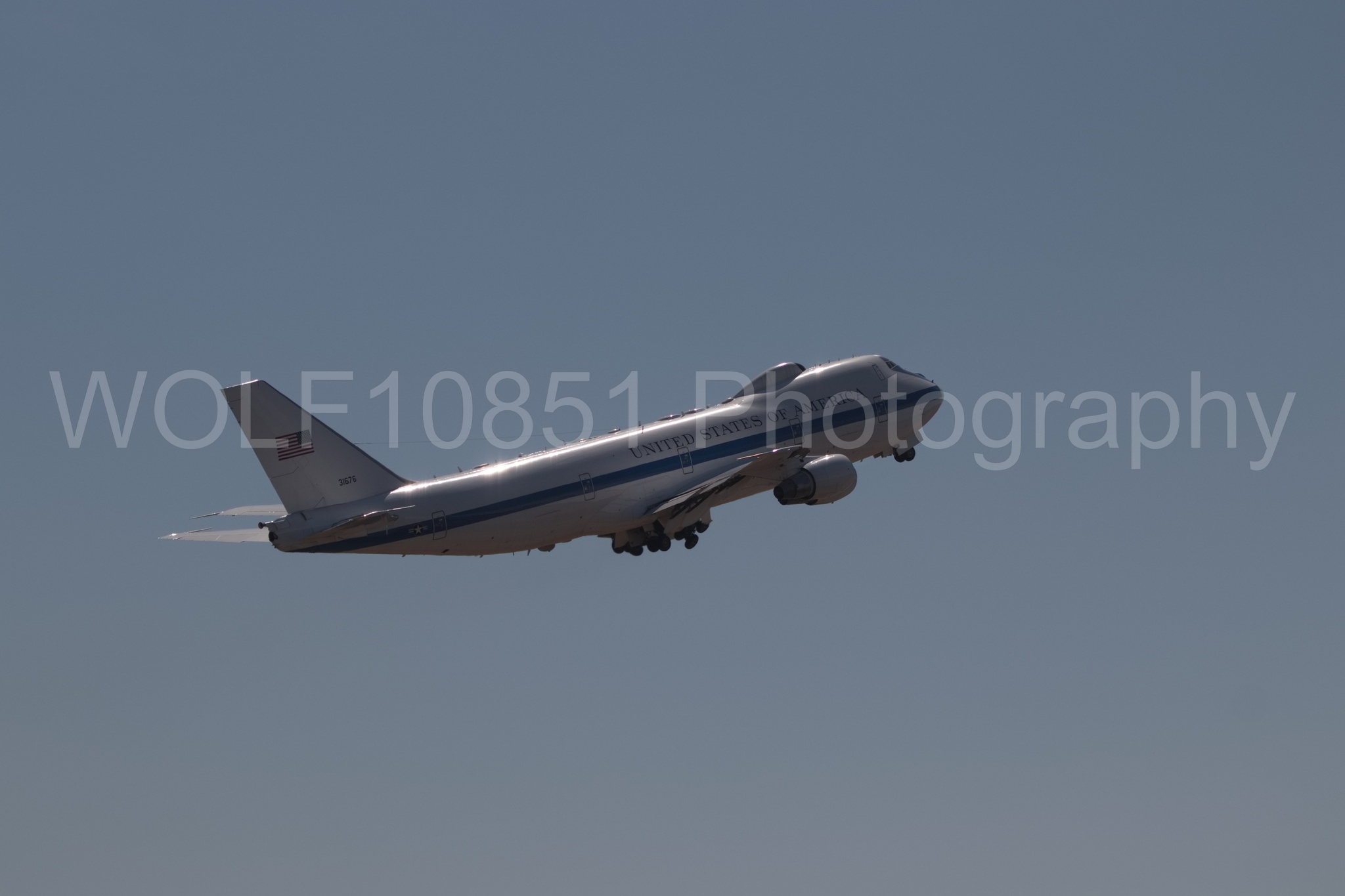 Aviation photography by WOLF10851 featuring E-4B Nightwatch, California Capital Airshow 2018.