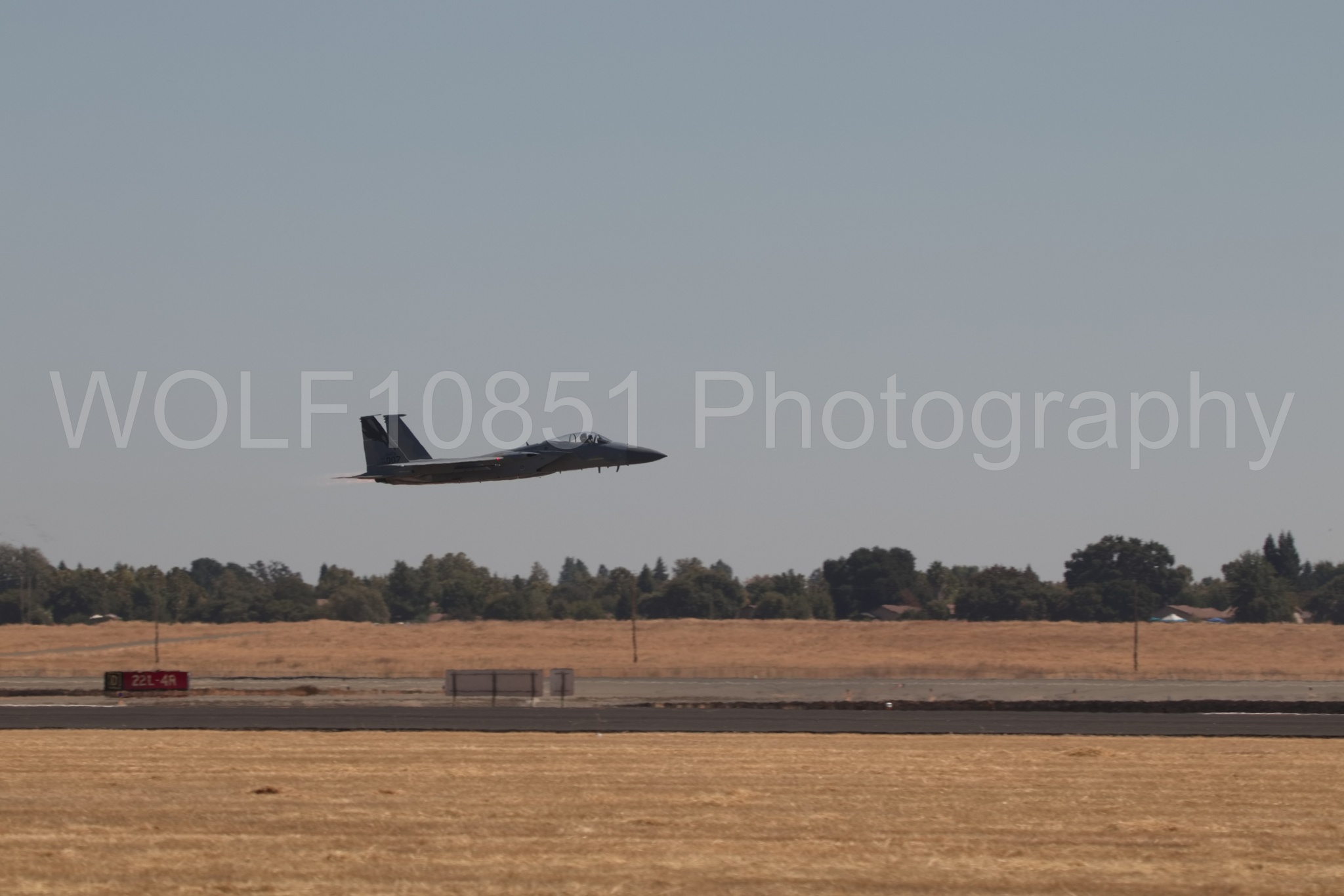 Aviation photography by WOLF10851 featuring F-15 Eagle, California Capital Airshow 2018.