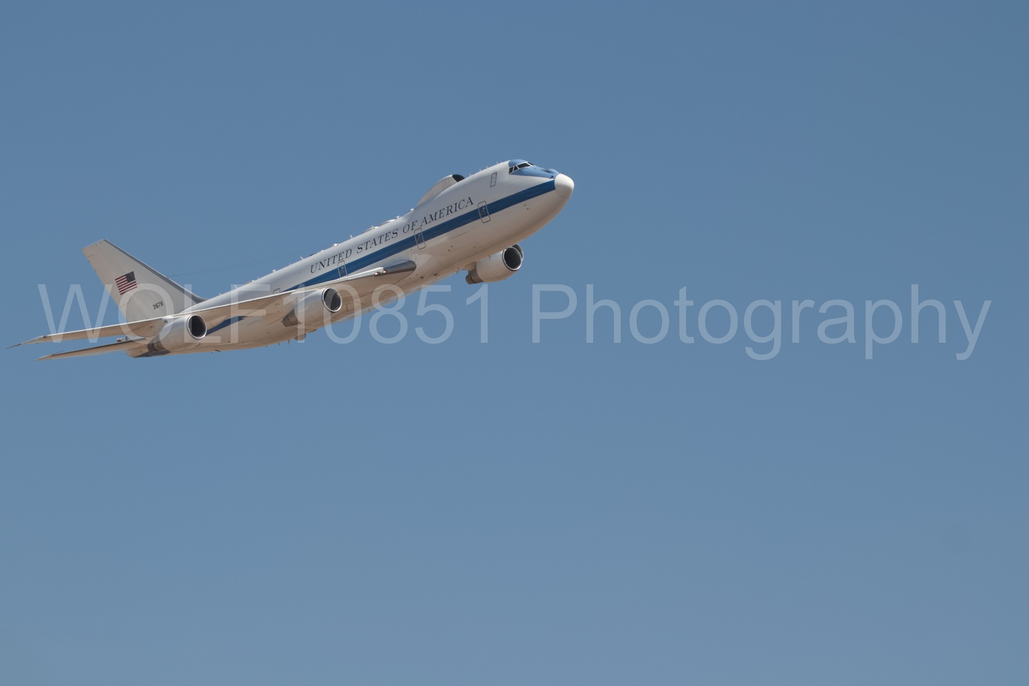 Aviation photography by WOLF10851 featuring E-4B Nightwatch, California Capital Airshow 2018.