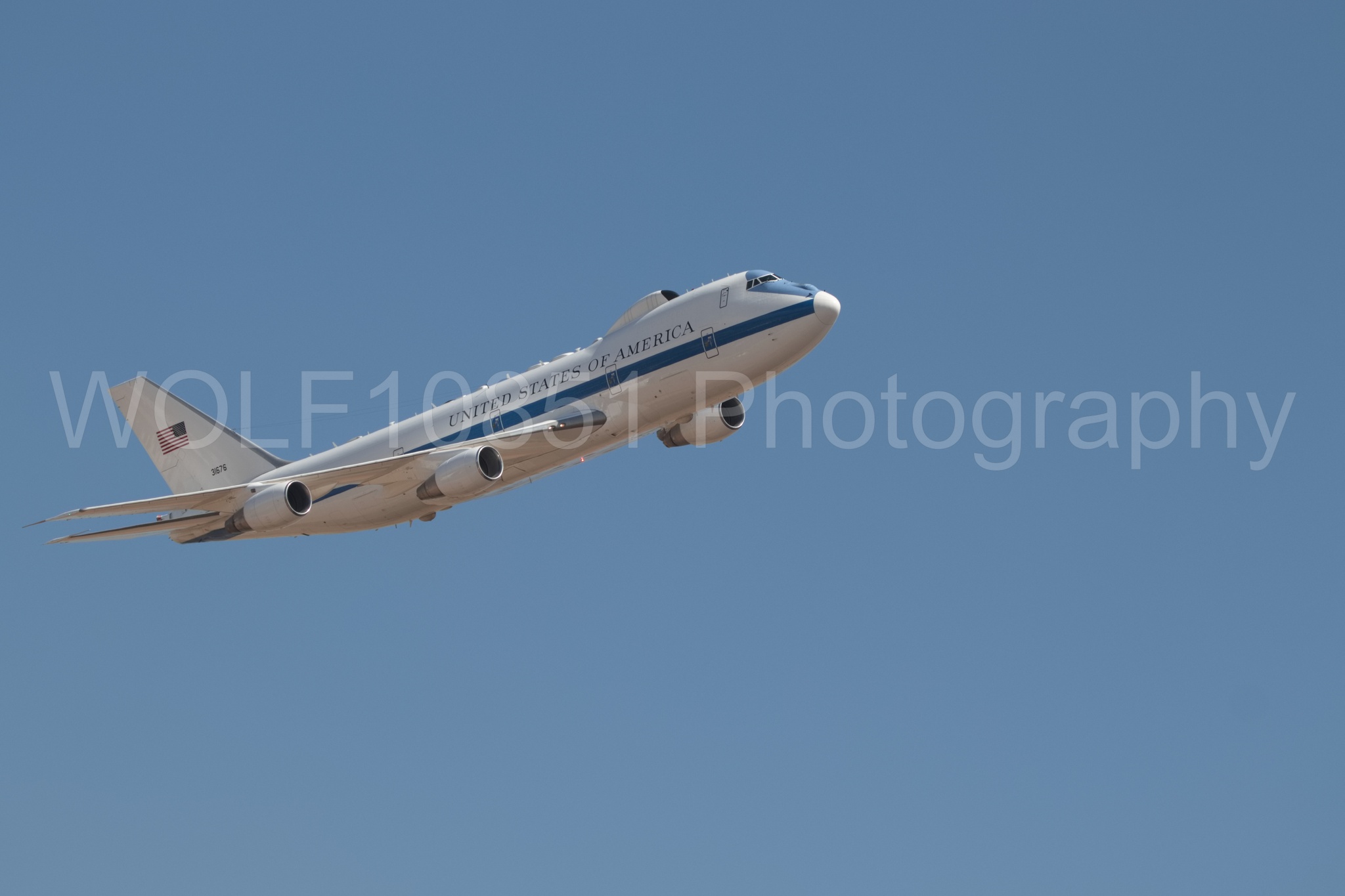 Aviation photography by WOLF10851 featuring E-4B Nightwatch, California Capital Airshow 2018.