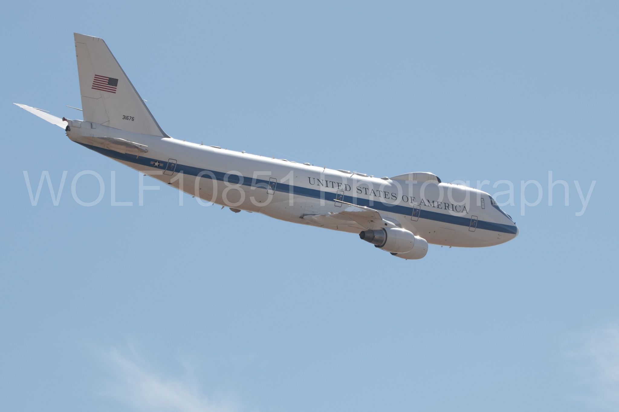 Aviation photography by WOLF10851 featuring E-4B Nightwatch, California Capital Airshow 2018.