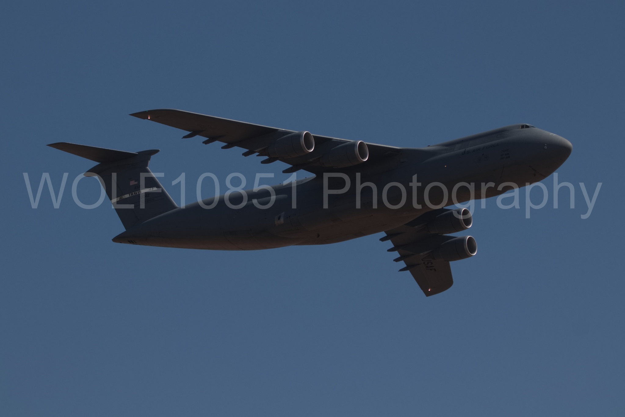 Aviation photography by WOLF10851 featuring C-5 Galaxy, California Capital Airshow 2018.