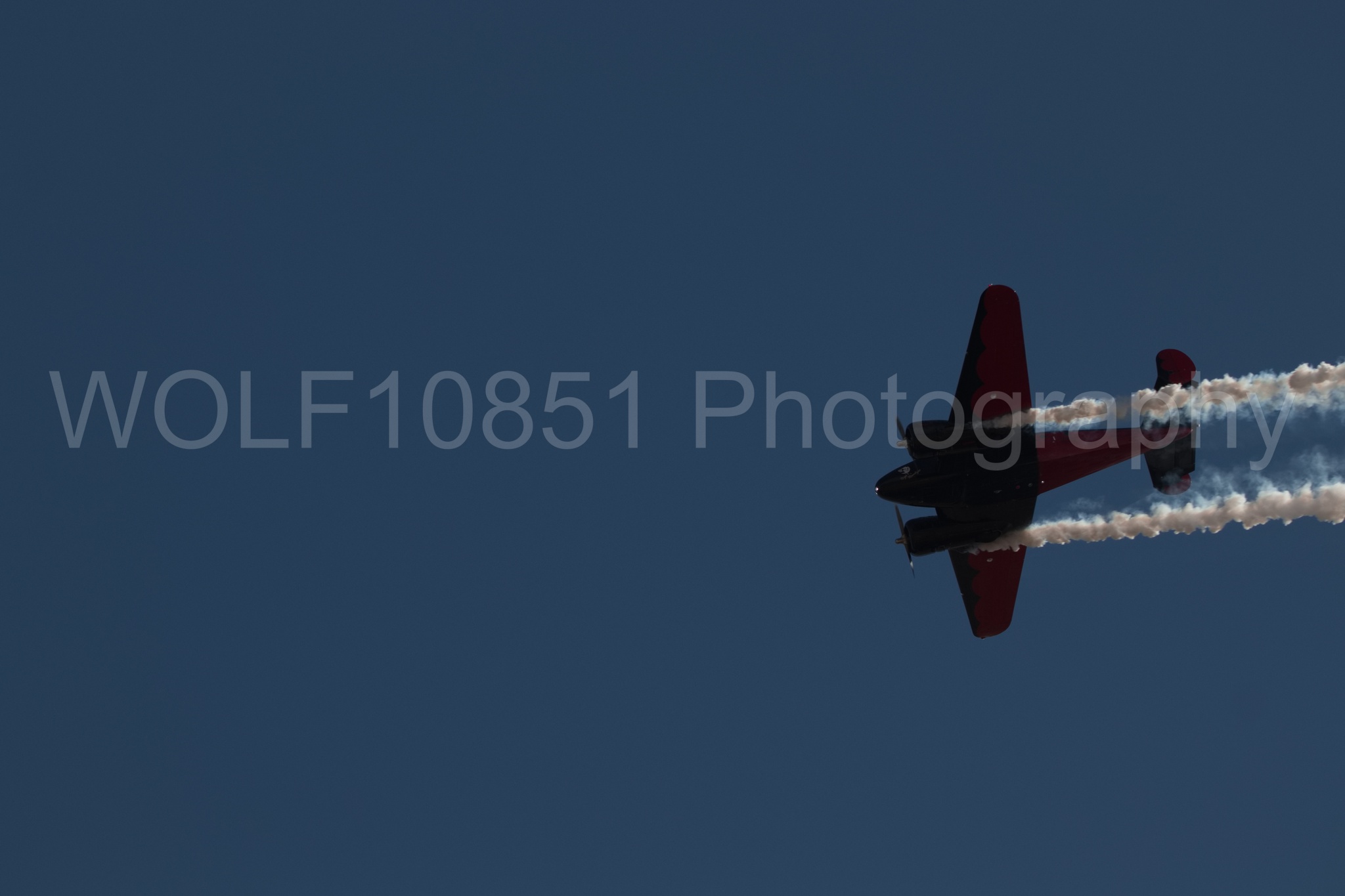 Aviation photography by WOLF10851 featuring Beechcraft Twin Beech 18, California Capital Airshow 2018, Younkin airshows, AT-7C.