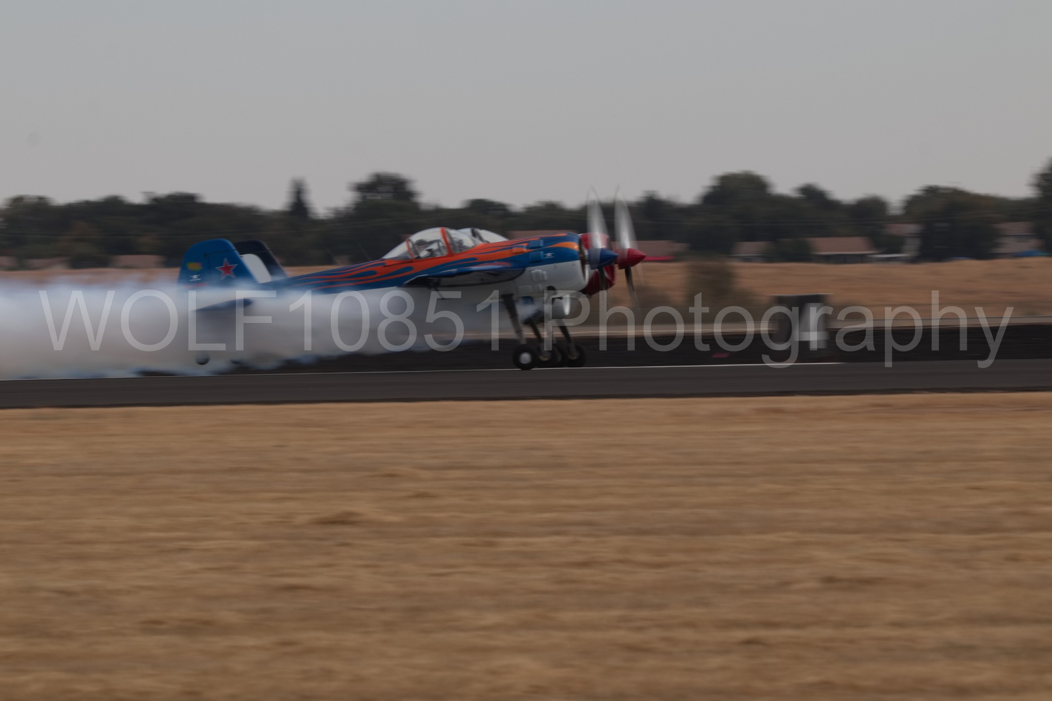 Aviation photography by WOLF10851 featuring California Capital Airshow 2018, Yak 110, YAK 55.