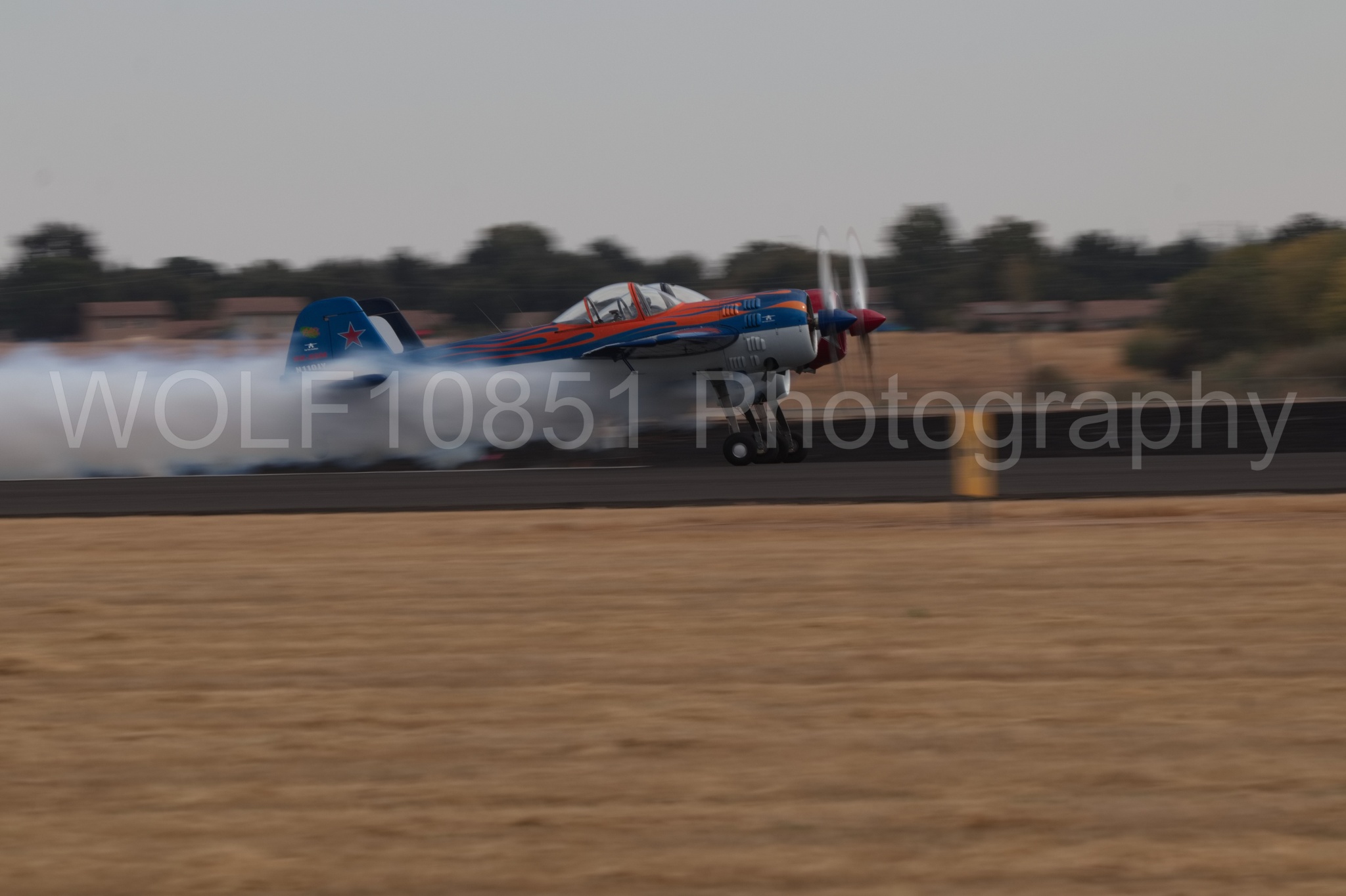 Aviation photography by WOLF10851 featuring California Capital Airshow 2018, Yak 110, YAK 55.