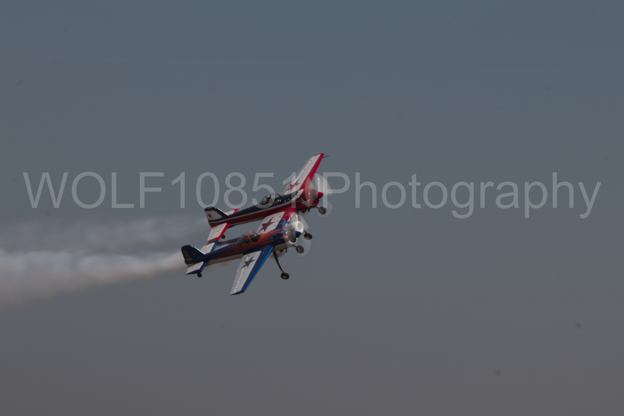 Aviation photography by WOLF10851 featuring California Capital Airshow 2018, Yak 110, YAK 55.
