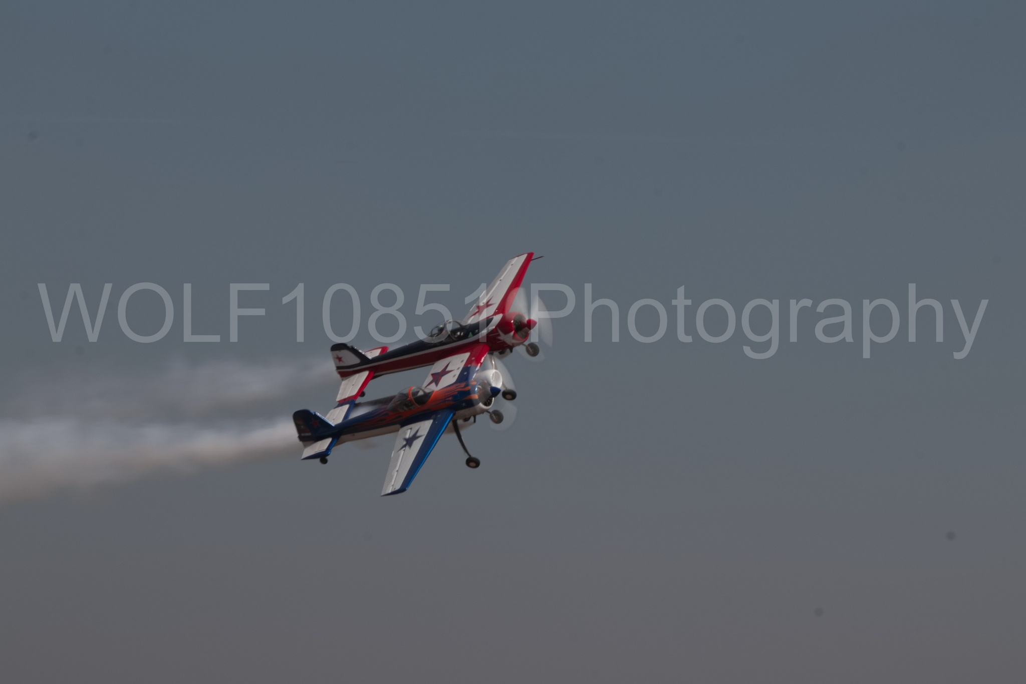 Aviation photography by WOLF10851 featuring California Capital Airshow 2018, Yak 110, YAK 55.