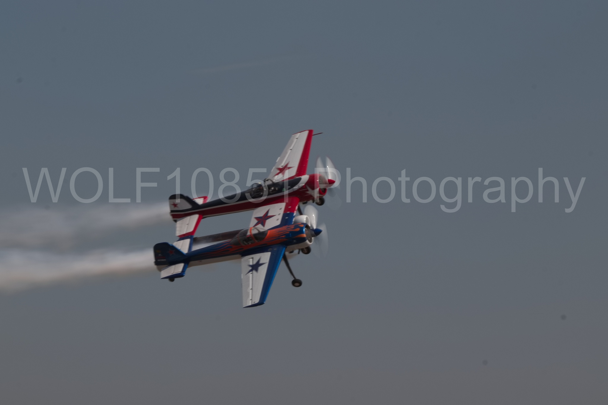 Aviation photography by WOLF10851 featuring California Capital Airshow 2018, Yak 110, YAK 55.