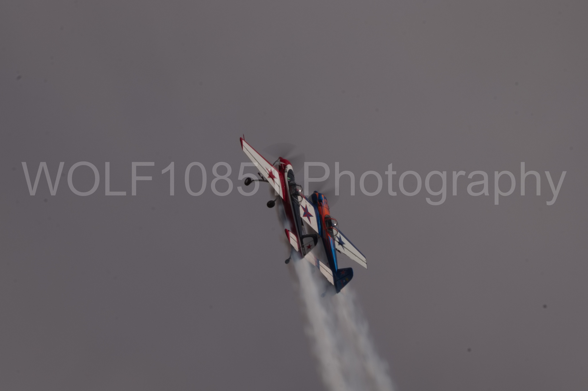Aviation photography by WOLF10851 featuring California Capital Airshow 2018, Yak 110, YAK 55.