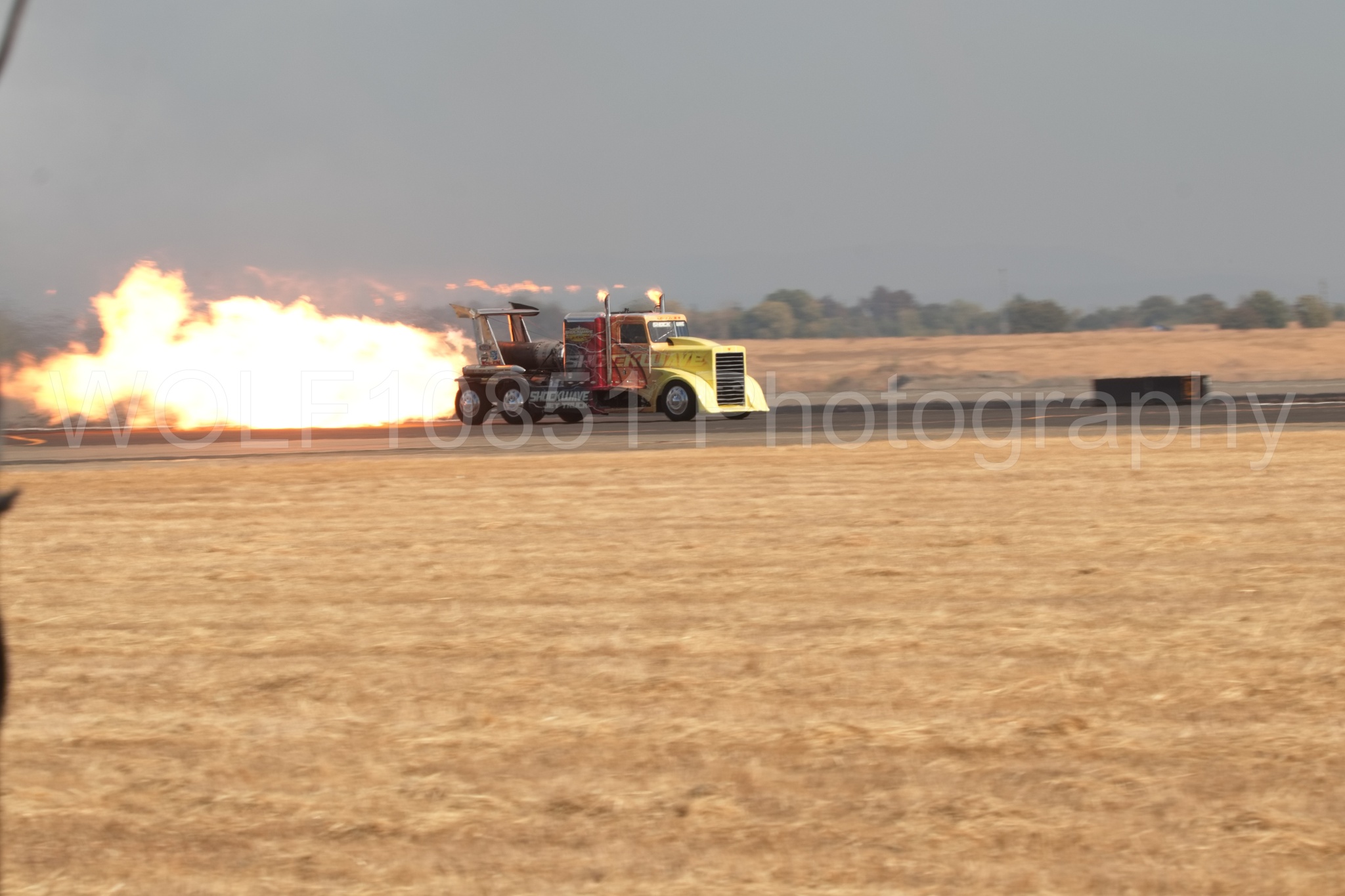 Aviation photography by WOLF10851 featuring ShockWave Jet Truck, California Capital Airshow 2018.
