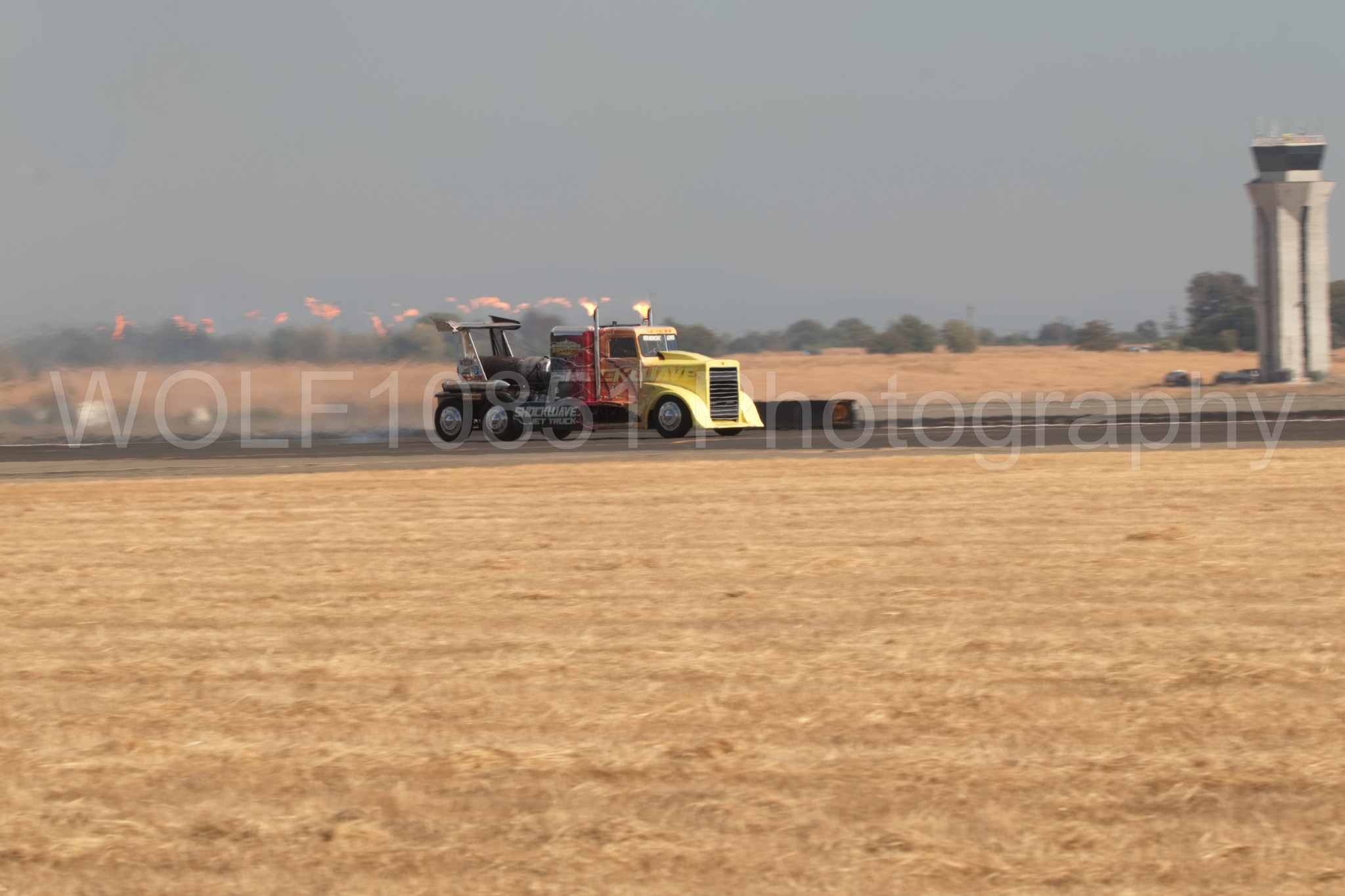 Aviation photography by WOLF10851 featuring ShockWave Jet Truck, California Capital Airshow 2018.