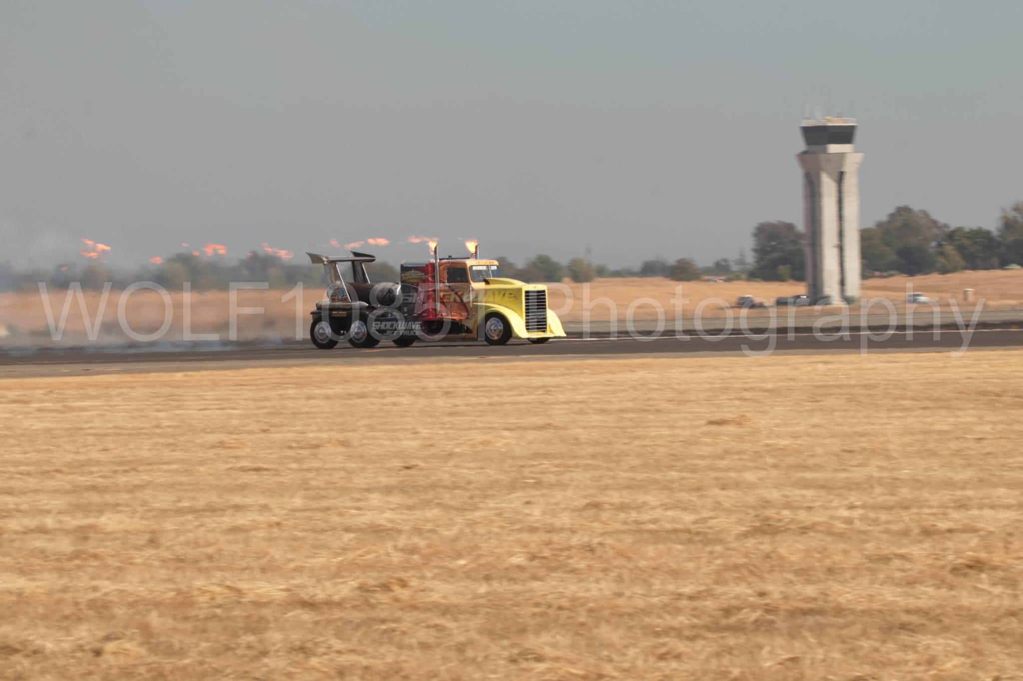 Aviation photography by WOLF10851 featuring ShockWave Jet Truck, California Capital Airshow 2018.