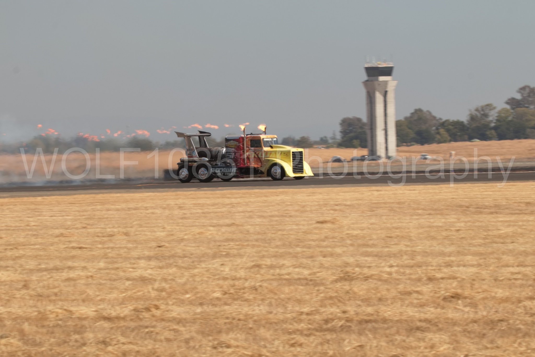 Aviation photography by WOLF10851 featuring ShockWave Jet Truck, California Capital Airshow 2018.