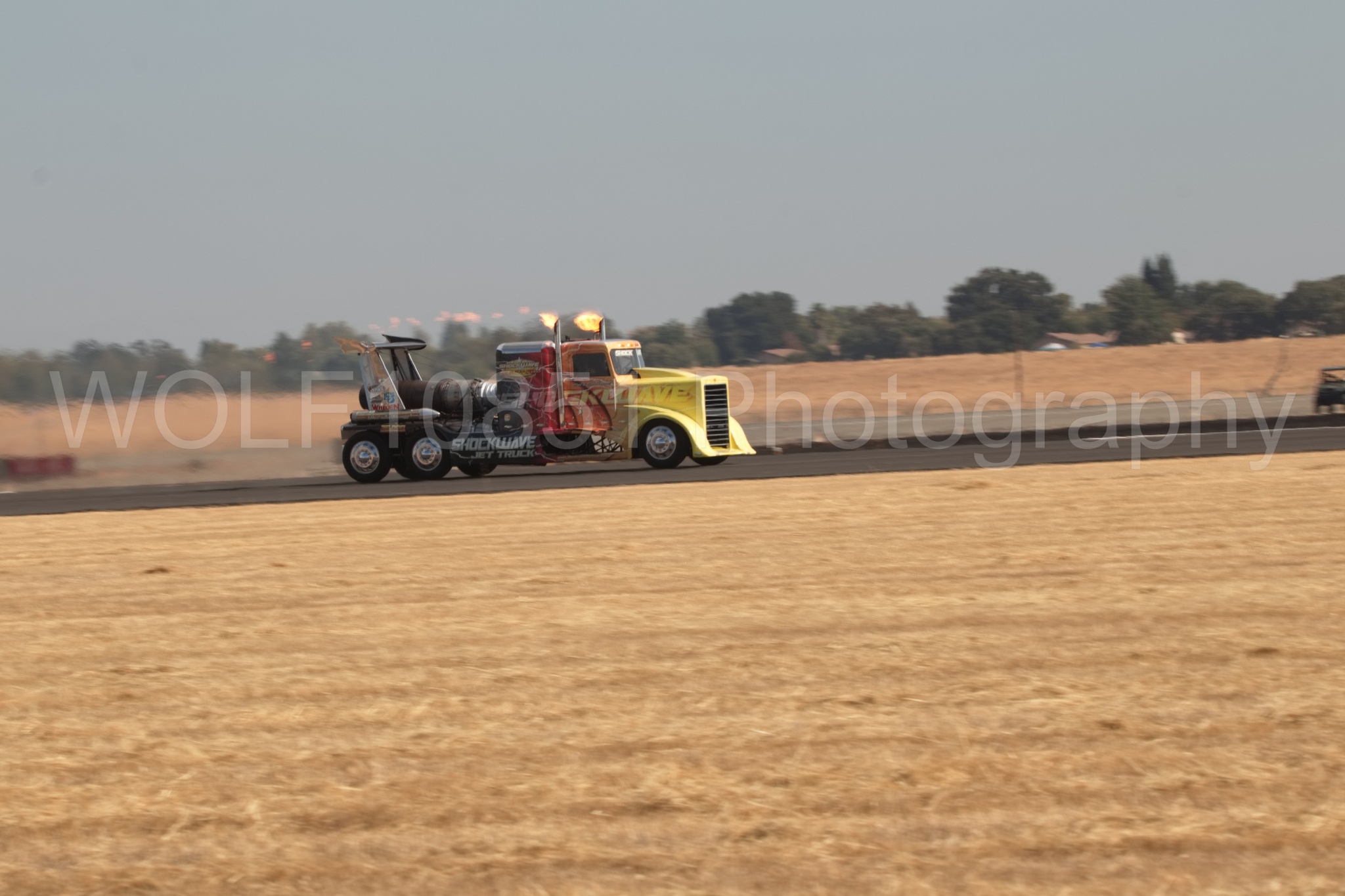 Aviation photography by WOLF10851 featuring ShockWave Jet Truck, California Capital Airshow 2018.