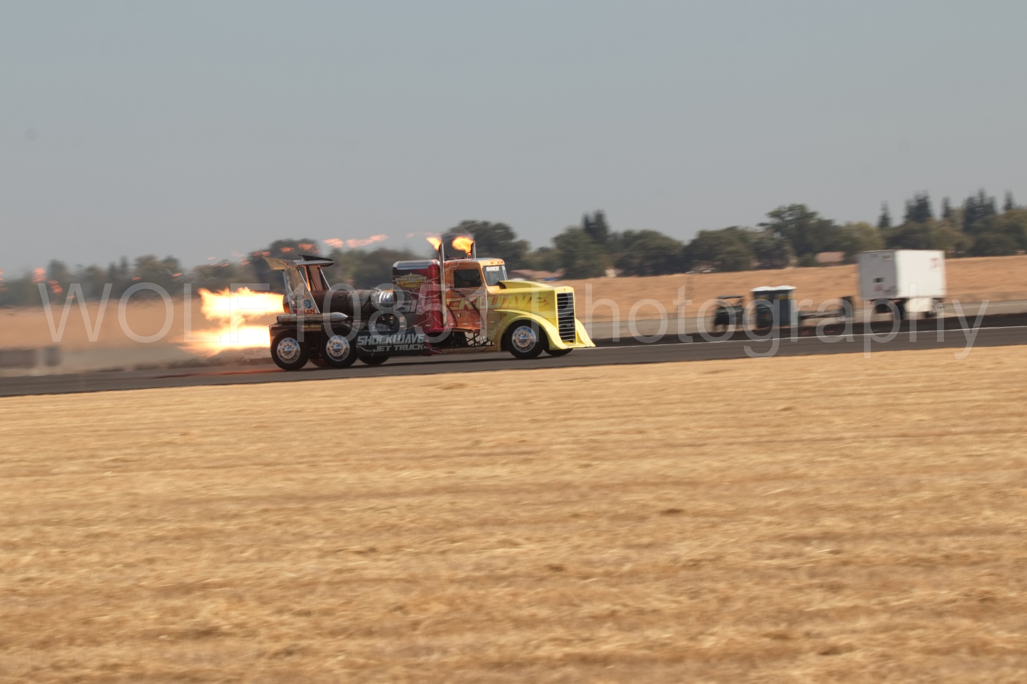 Aviation photography by WOLF10851 featuring ShockWave Jet Truck, California Capital Airshow 2018.