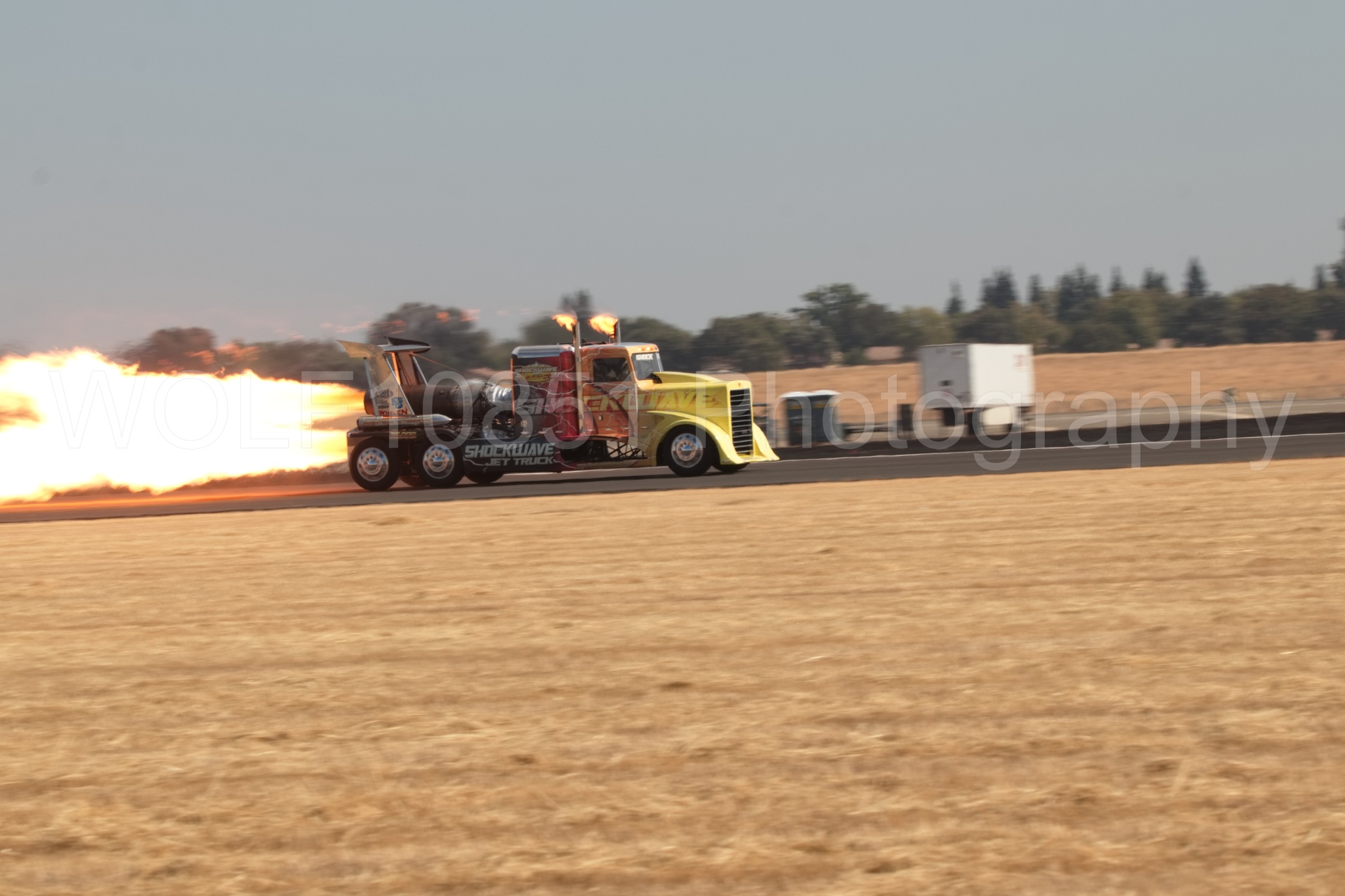 Aviation photography by WOLF10851 featuring ShockWave Jet Truck, California Capital Airshow 2018.