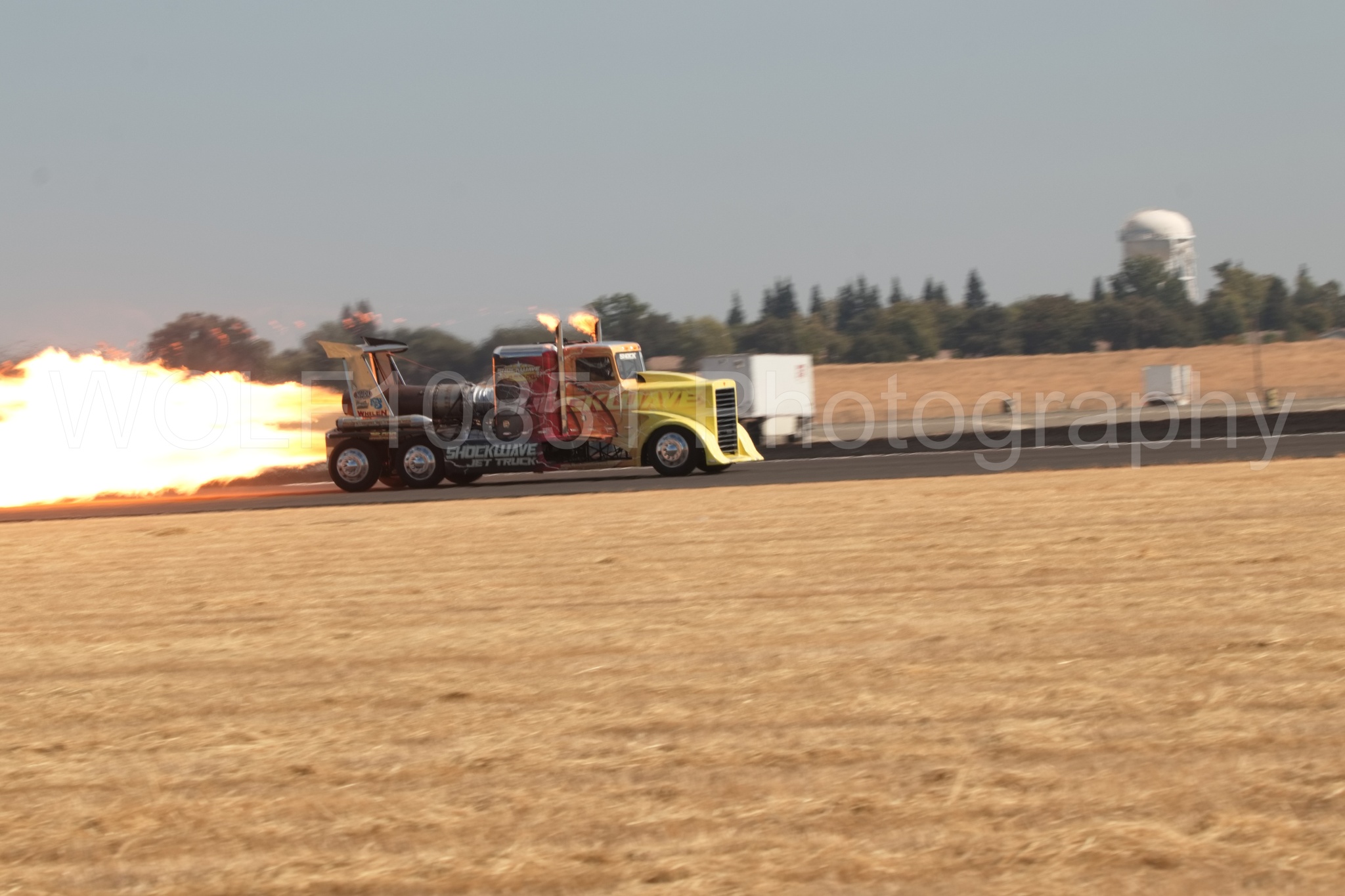 Aviation photography by WOLF10851 featuring ShockWave Jet Truck, California Capital Airshow 2018.