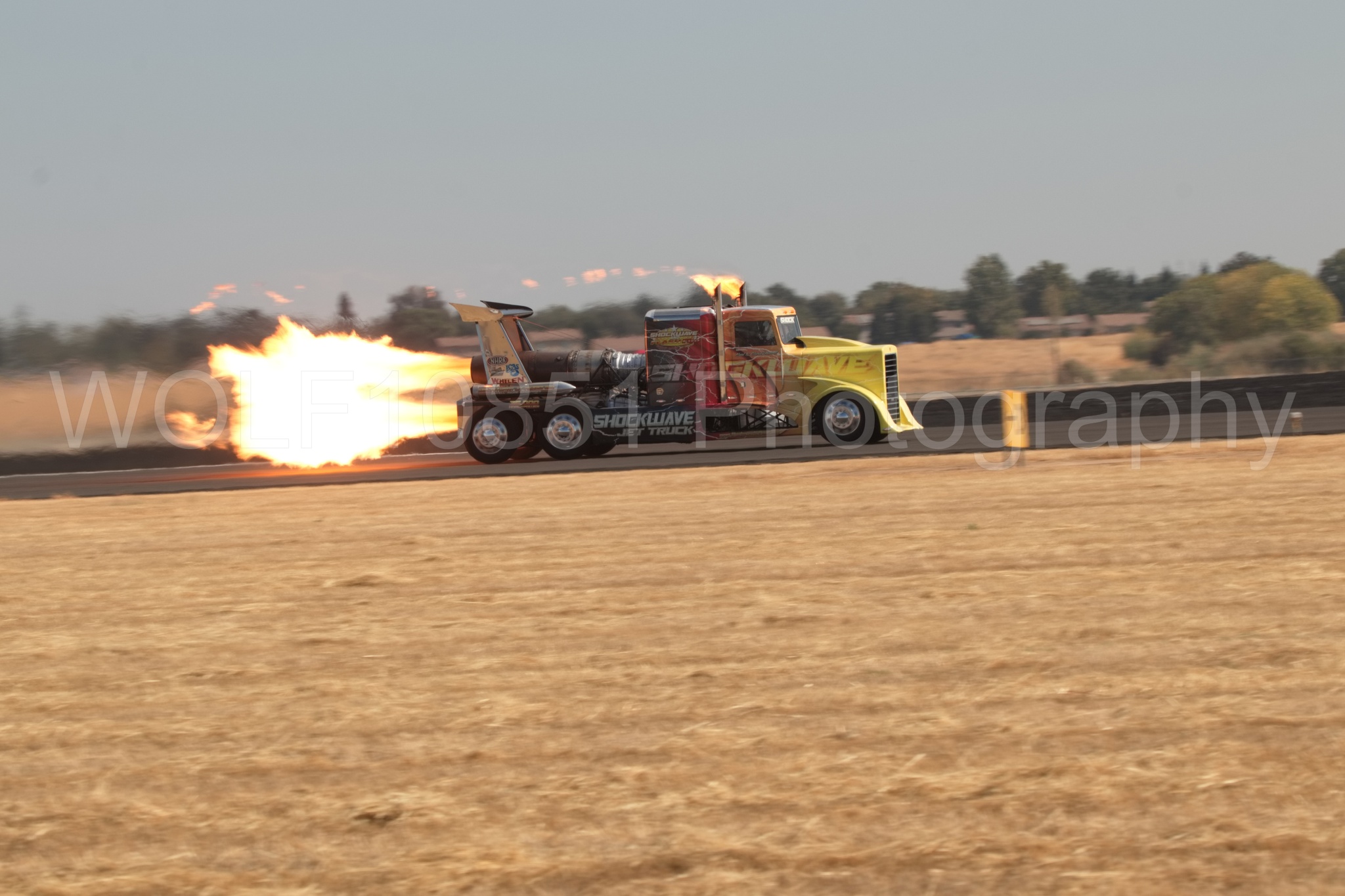 Aviation photography by WOLF10851 featuring ShockWave Jet Truck, California Capital Airshow 2018.