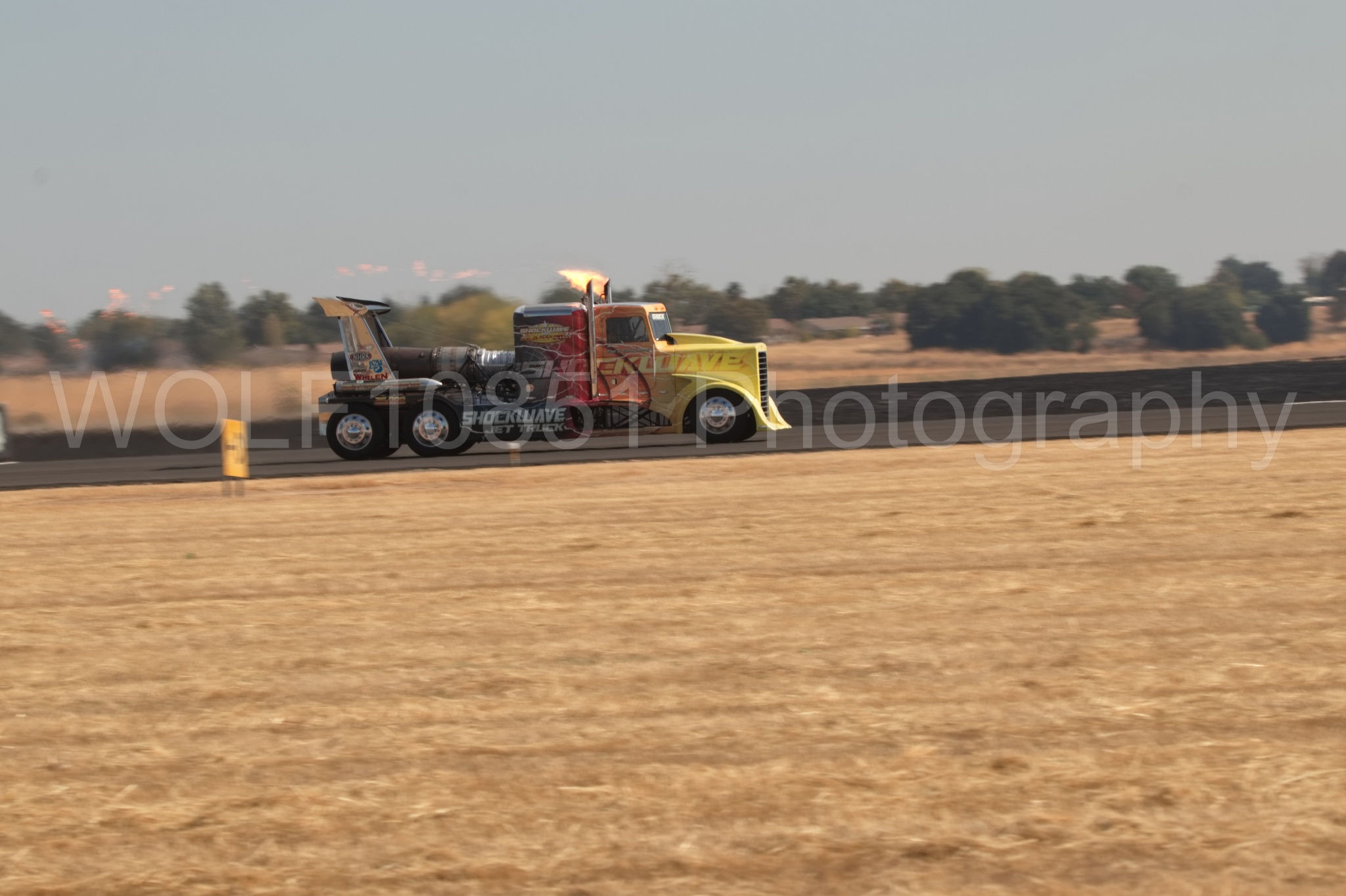 Aviation photography by WOLF10851 featuring ShockWave Jet Truck, California Capital Airshow 2018.