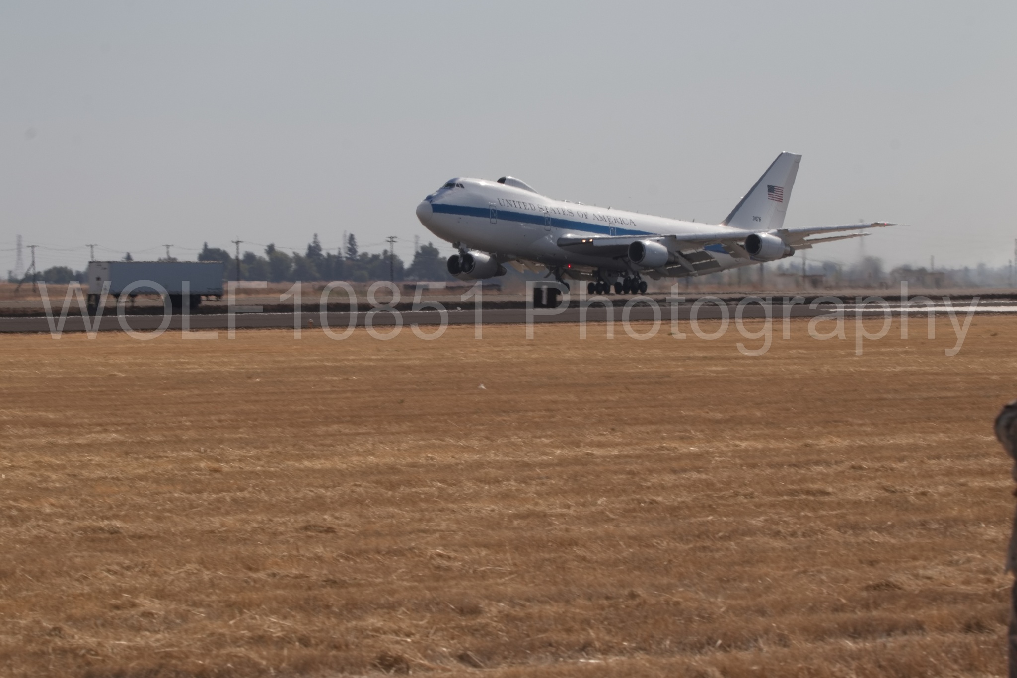 Aviation photography by WOLF10851 featuring E-4B Nightwatch, California Capital Airshow 2018.