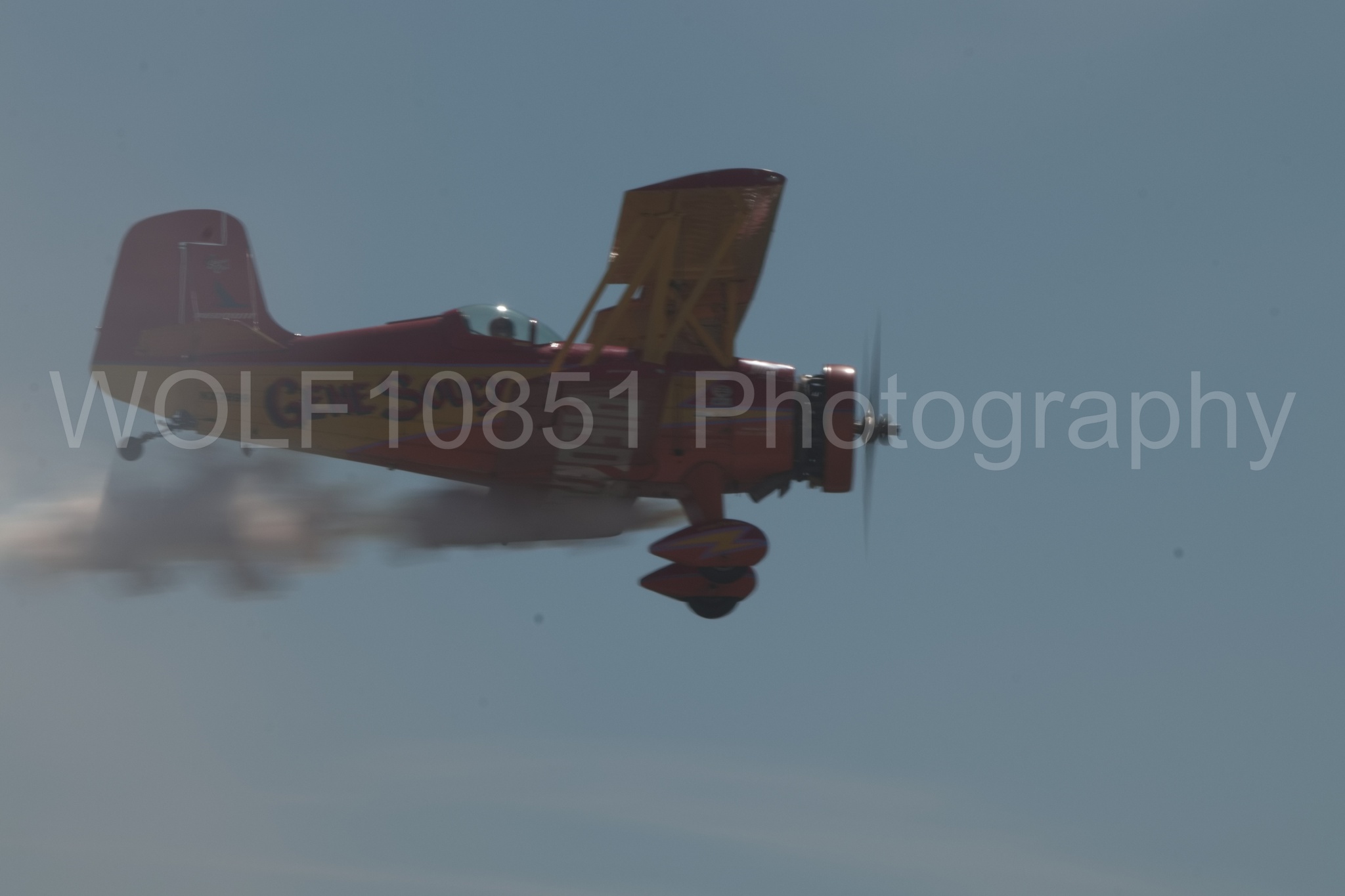 Aviation photography by WOLF10851 featuring California Capital Airshow 2018, Gene Soucy, AG Cat.