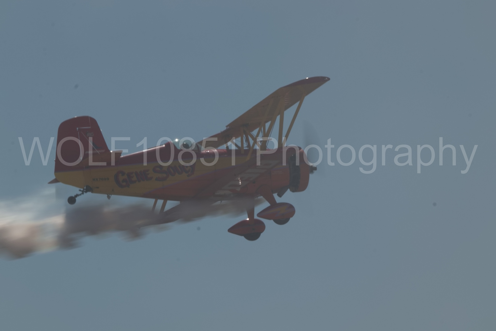 Aviation photography by WOLF10851 featuring California Capital Airshow 2018, Gene Soucy, AG Cat.