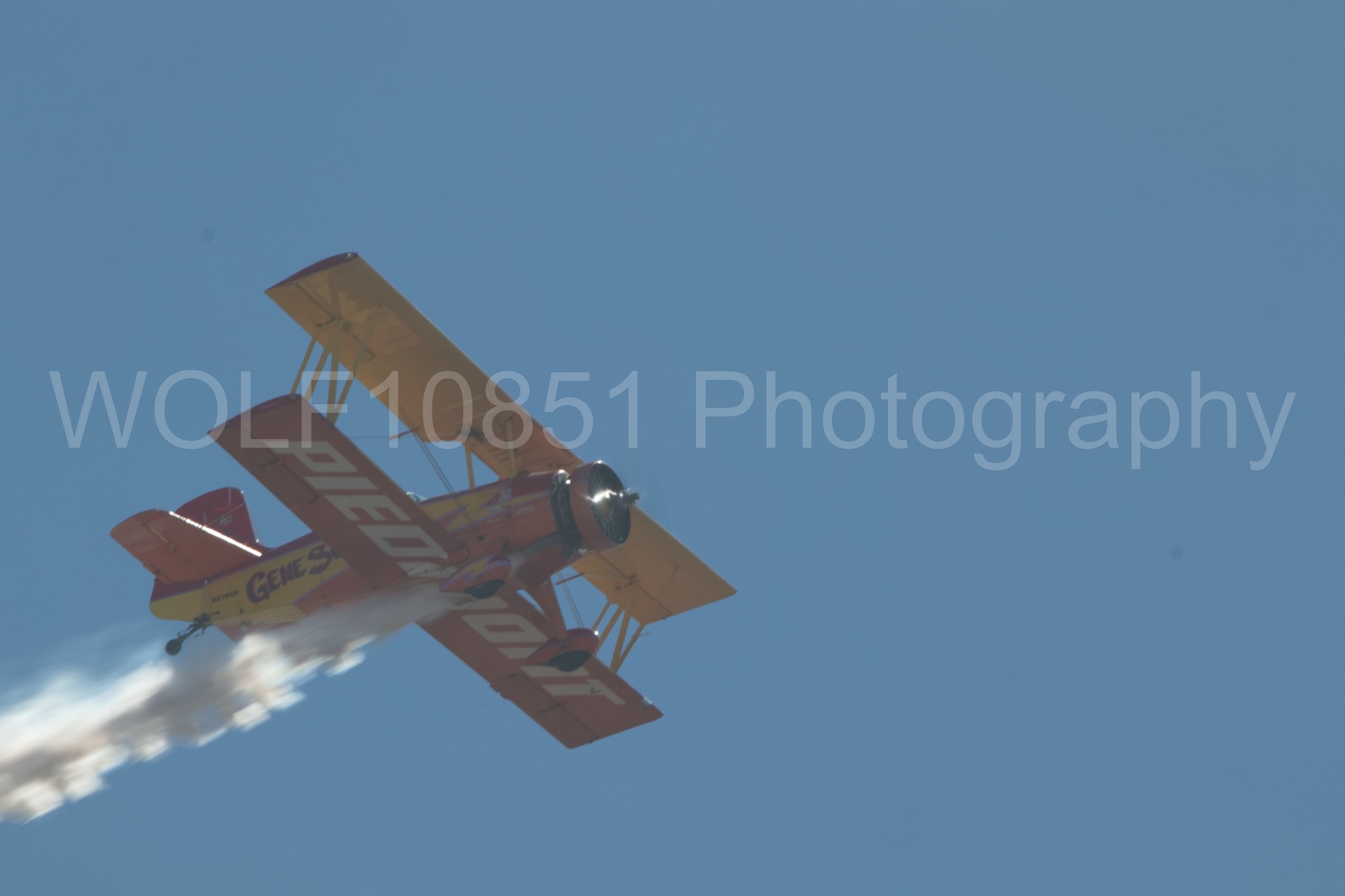 Aviation photography by WOLF10851 featuring California Capital Airshow 2018, Gene Soucy, AG Cat.