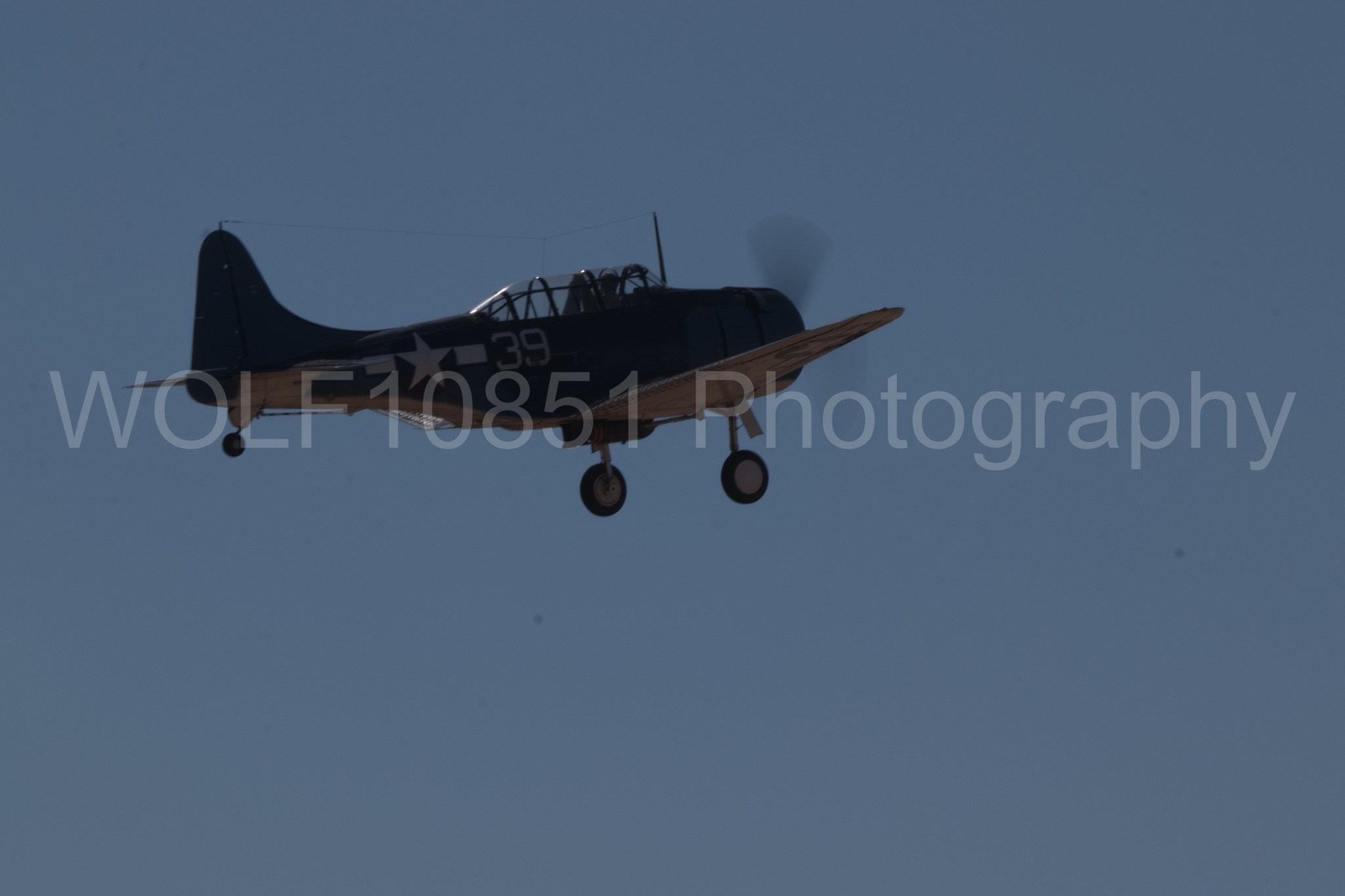 Aviation photography by WOLF10851 featuring Douglas SBD-5 Dauntless, California Capital Airshow 2018.