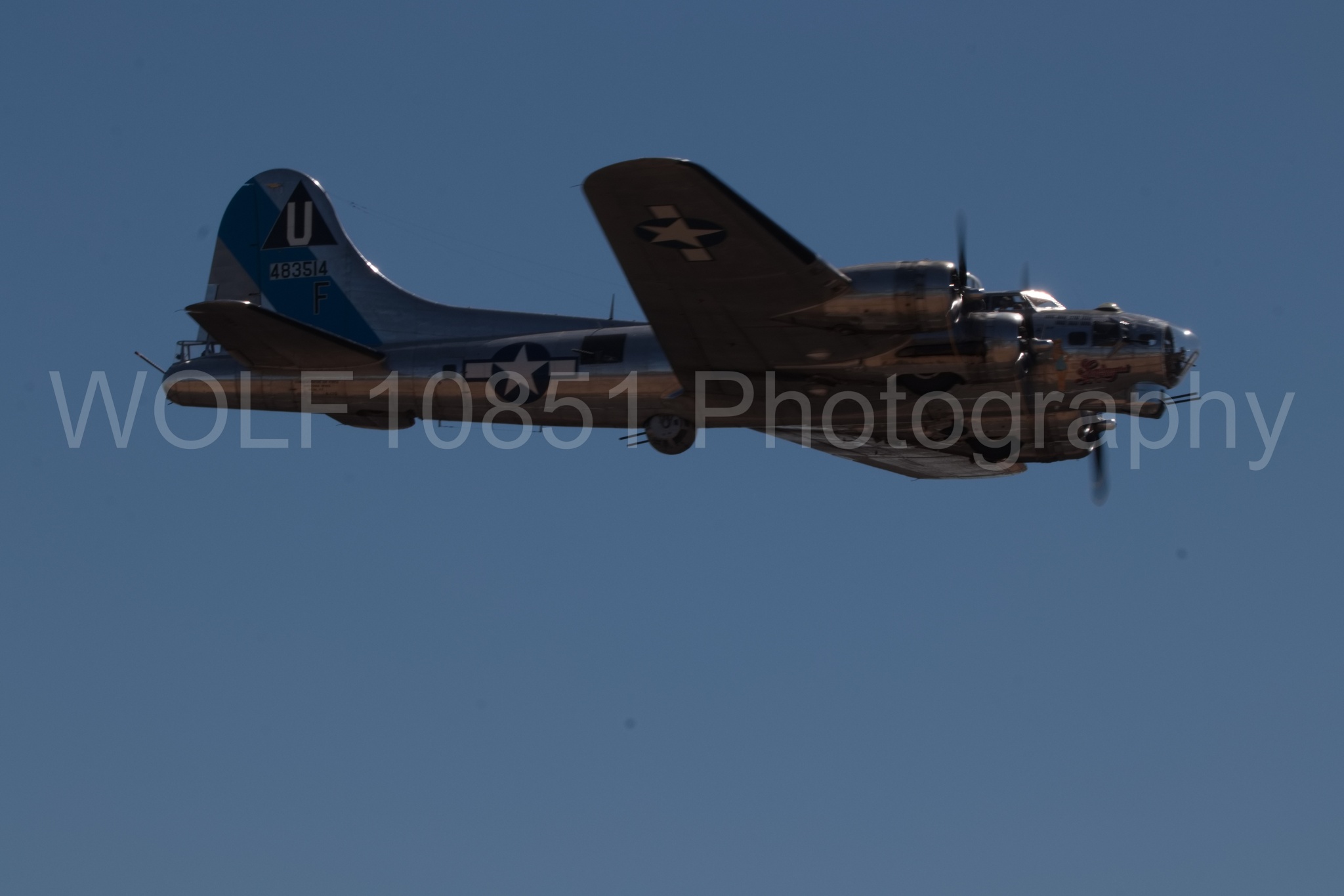 Aviation photography by WOLF10851 featuring California Capital Airshow 2018, B-17 Flying Fortress.