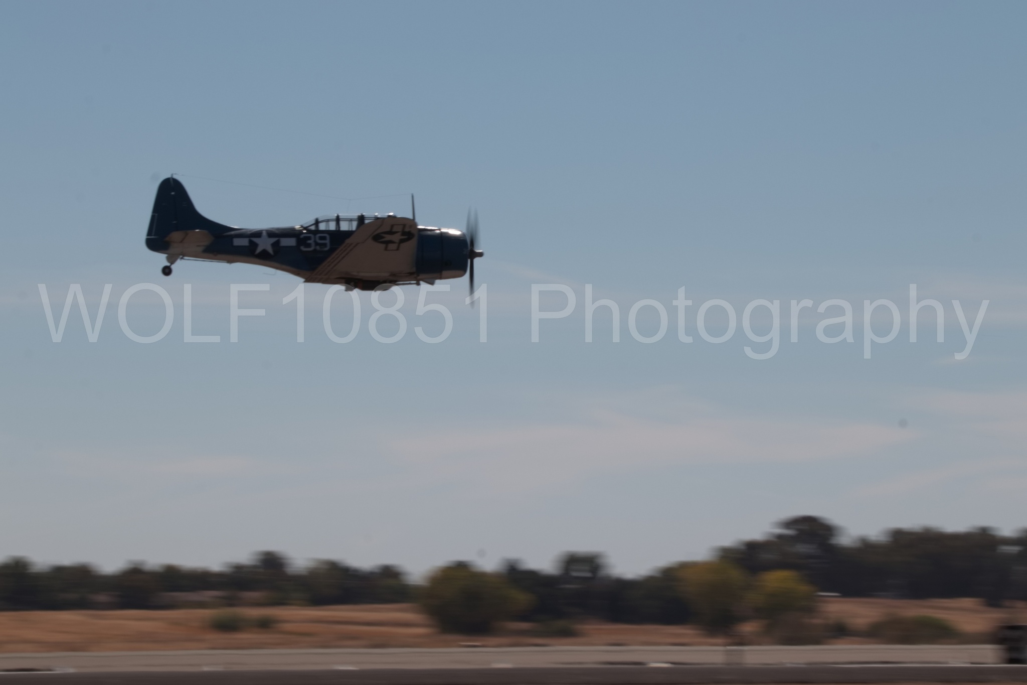 Aviation photography by WOLF10851 featuring Douglas SBD-5 Dauntless, California Capital Airshow 2018.