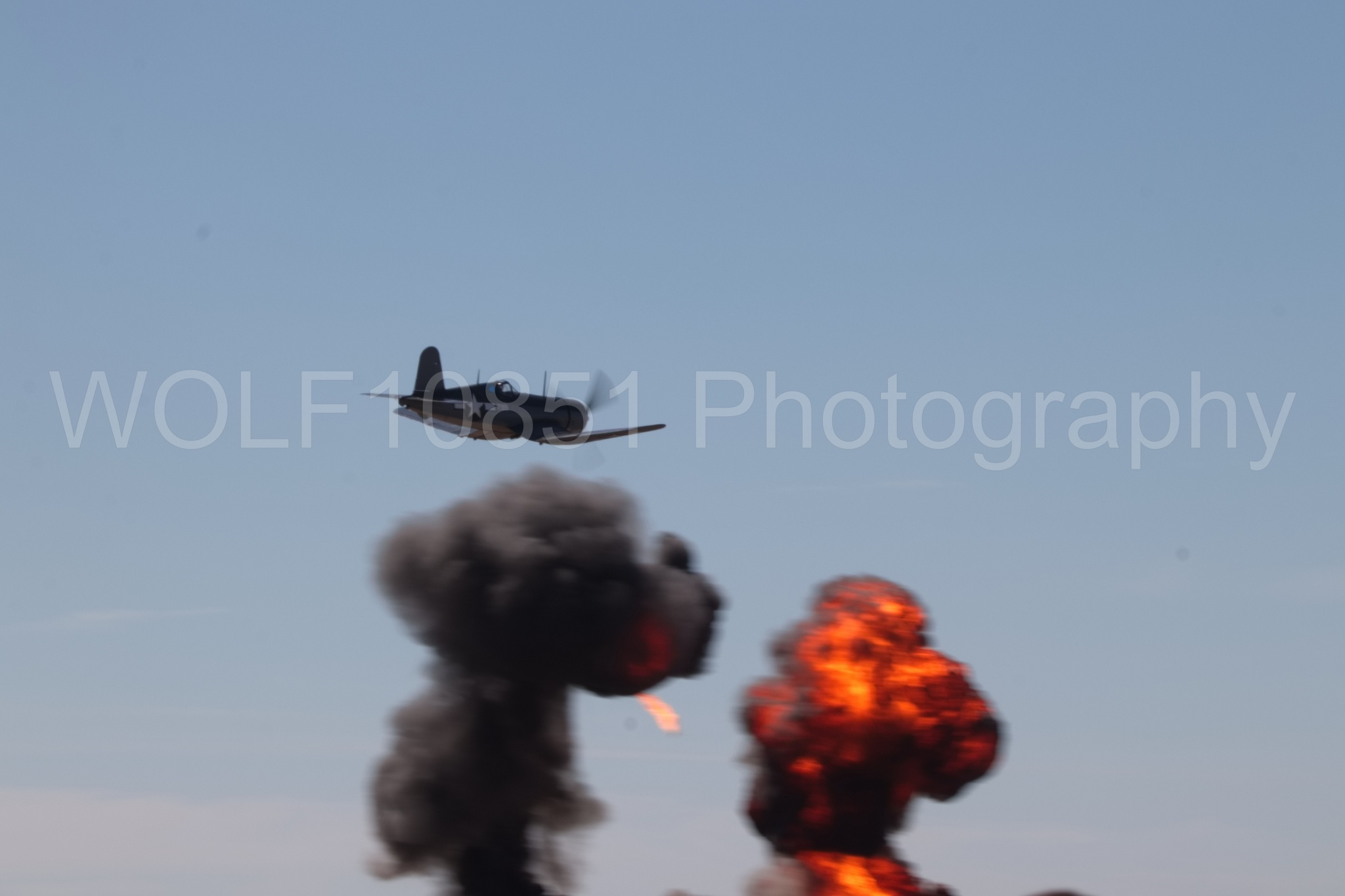 Aviation photography by WOLF10851 featuring Vaught F-4U Corsair, California Capital Airshow 2018.
