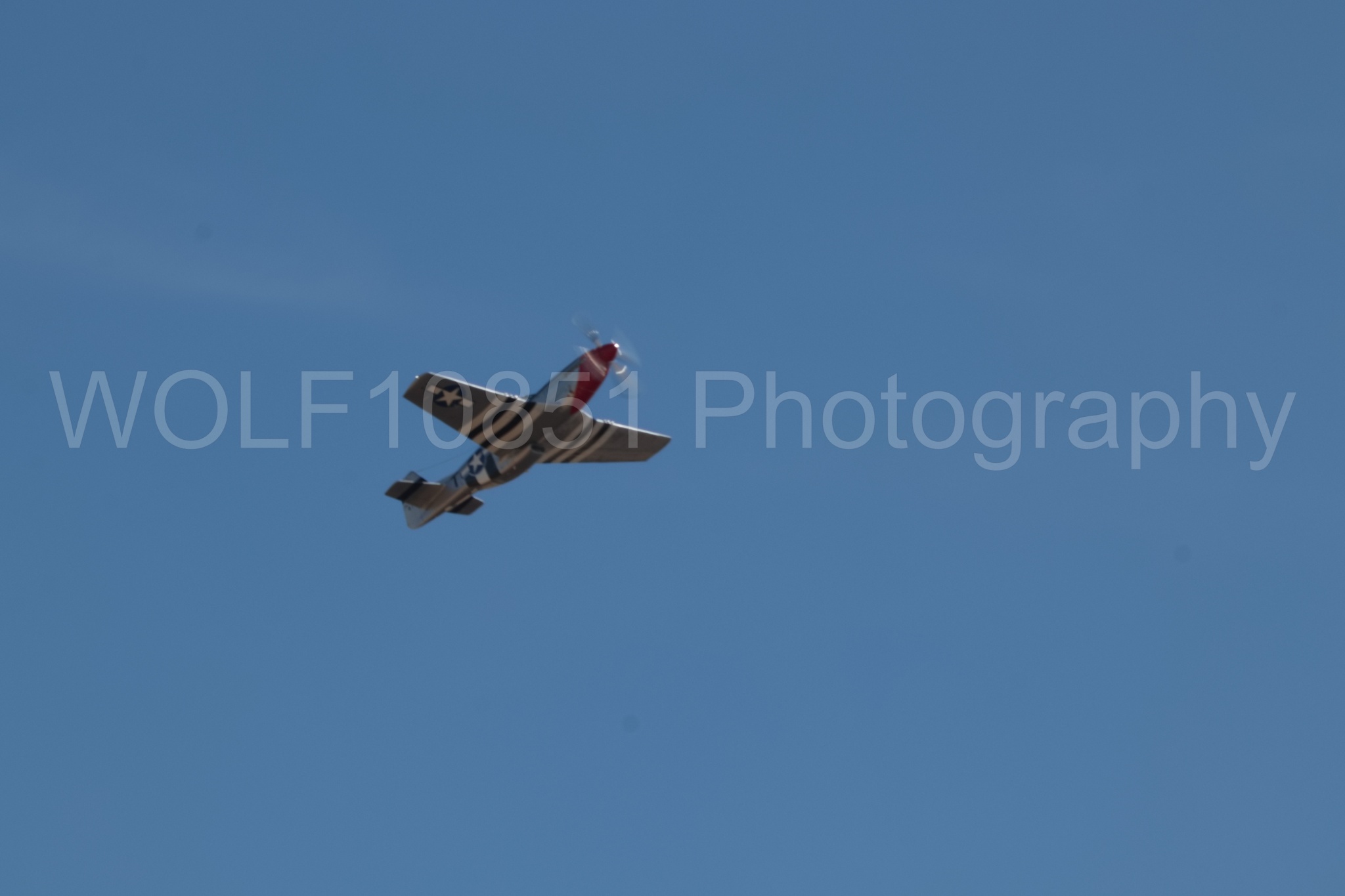 Aviation photography by WOLF10851 featuring P-51 Mustang, Comfortably Numb, California Capital Airshow 2018.